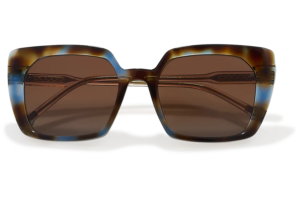 Clémence & Margaux Sensuelle lunettes de soleil Brun polarisé
