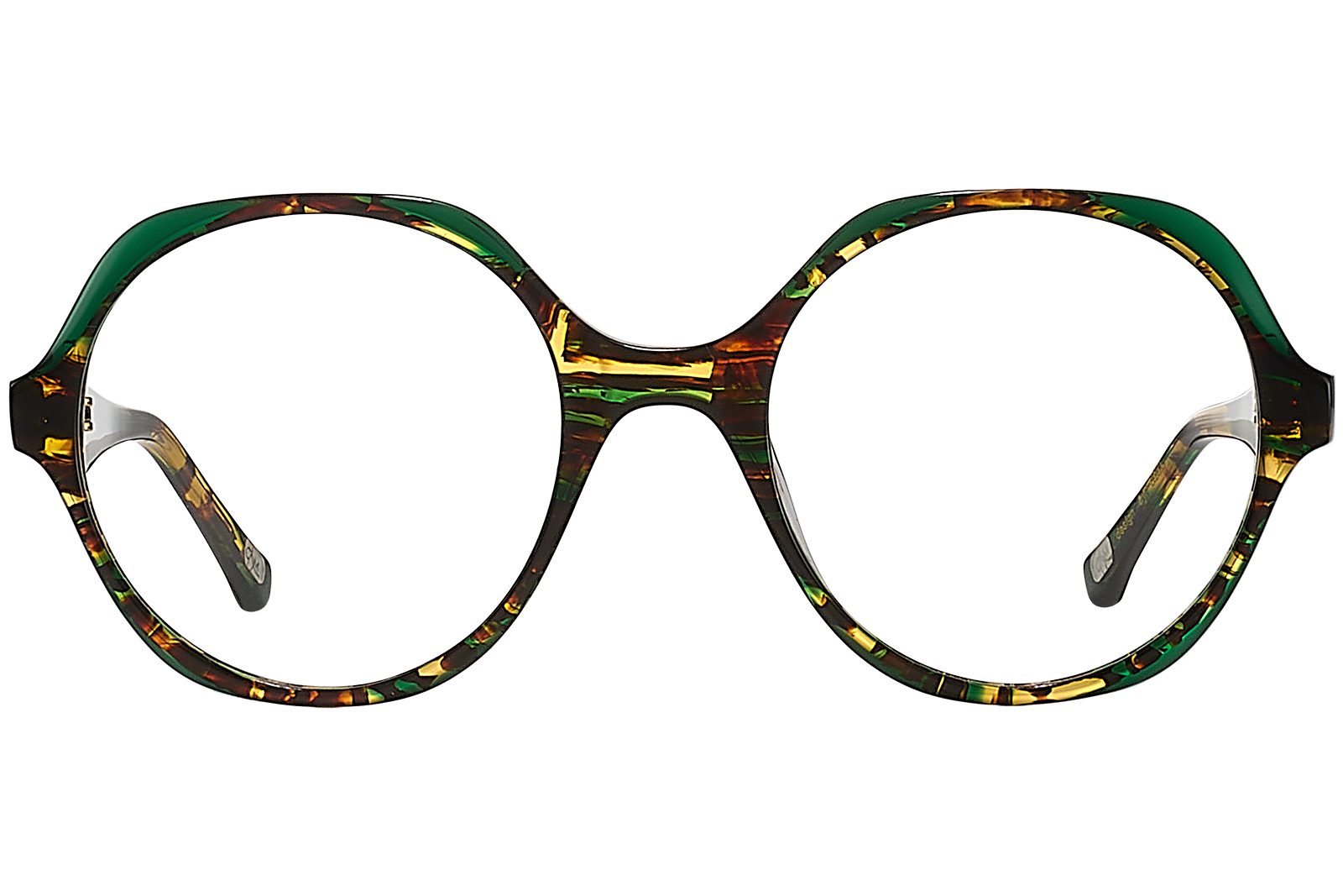 Clémence & Margaux La Divine lunettes de vue noir écaille rond