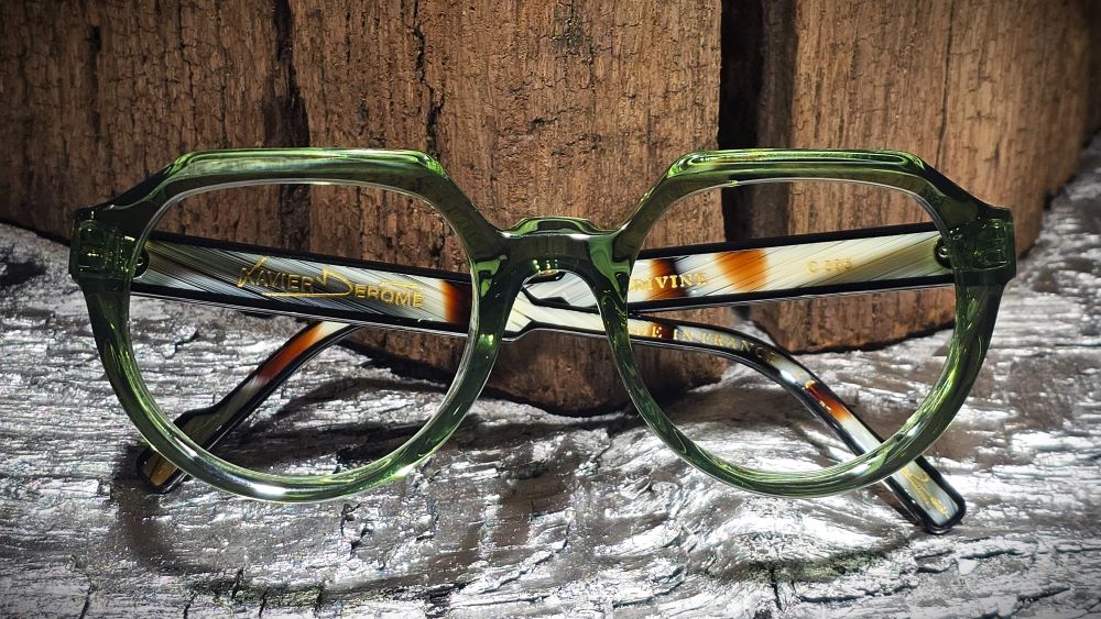 Xavier Derome Divine DIVINE-C295 lunettes vert d'eau
