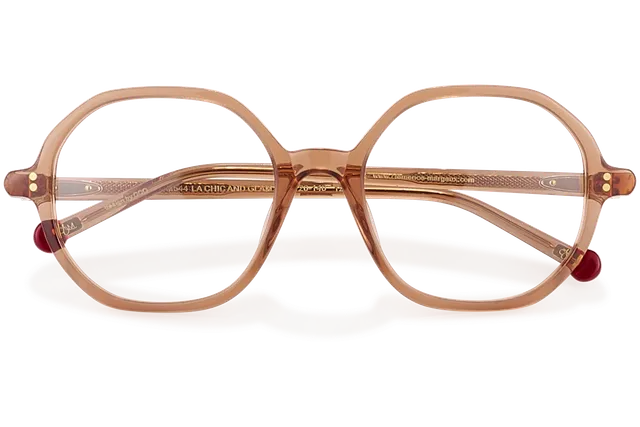 Clémence & Margaux La Chic And Glam lunettes de vue Noir forme tonneau