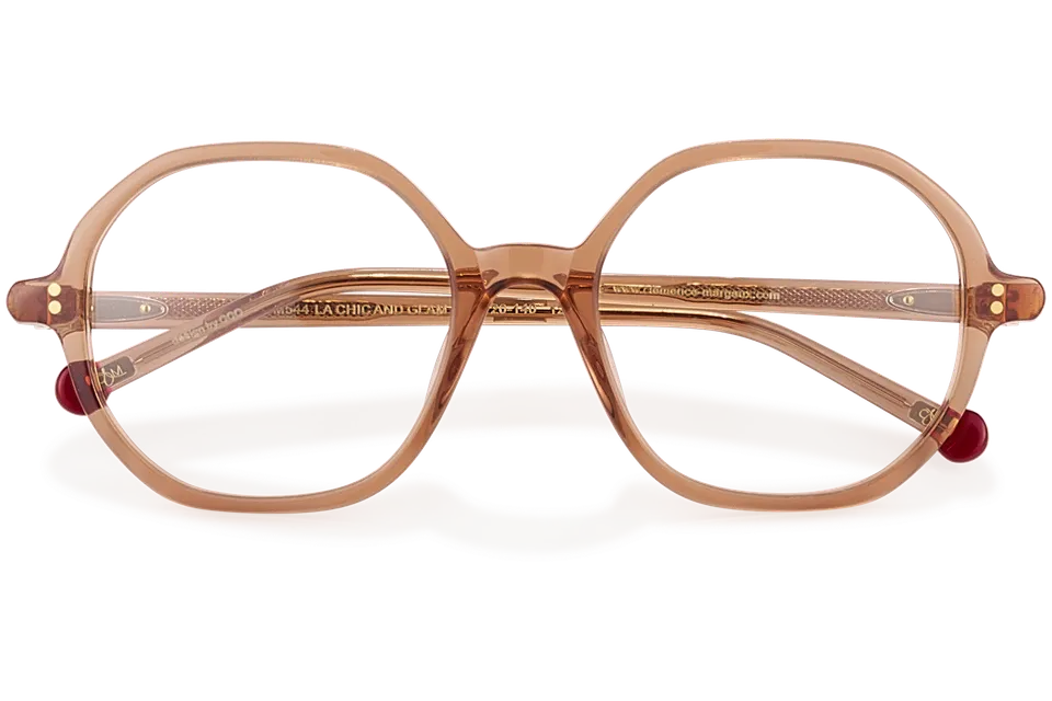 Clémence & Margaux La Chic And Glam lunettes de vue Noir forme tonneau