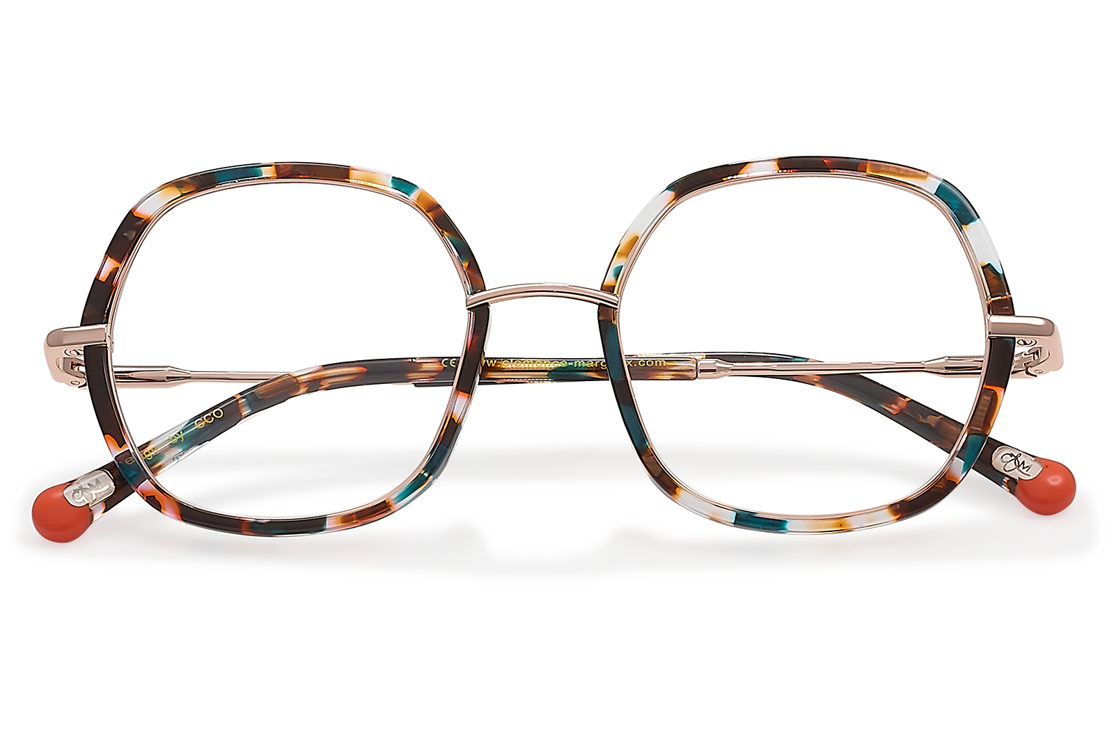 Clémence & Margaux L'Essentiel lunettes de vue moucheté noir