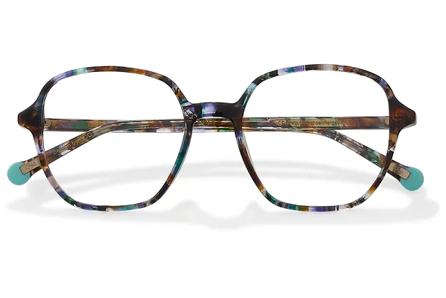 Clémence & Margaux Viva La Vida lunettes de vue brun carré