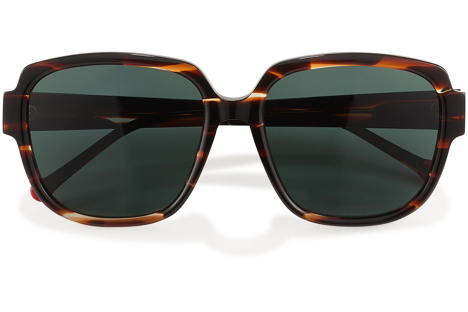 Clémence & Margaux La Blue-Lagoon lunettes de soleil Noir & Argent polarisé