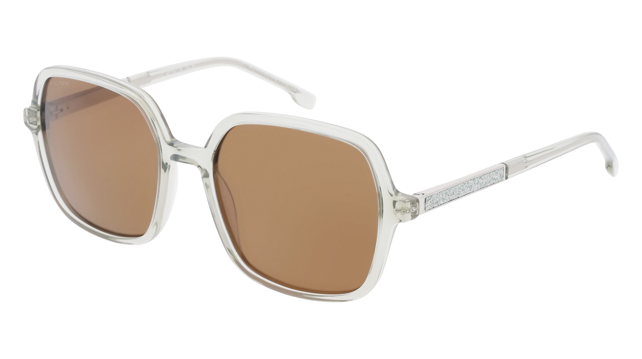 Filium FI S2401 VERT lunettes de soleil vert transparent femme