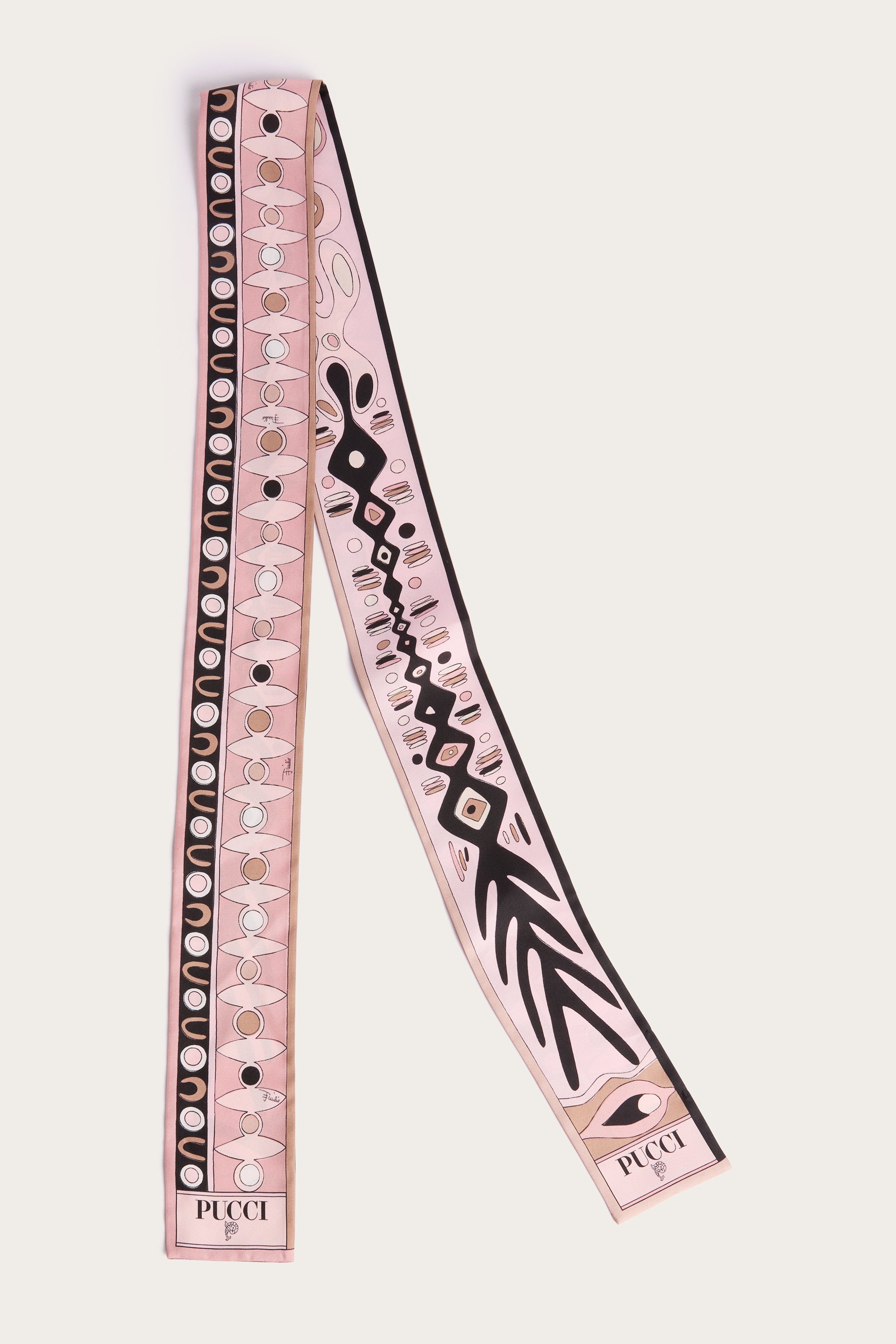 Emilio Pucci Mix Foulard Soie Femme Nude 8x160