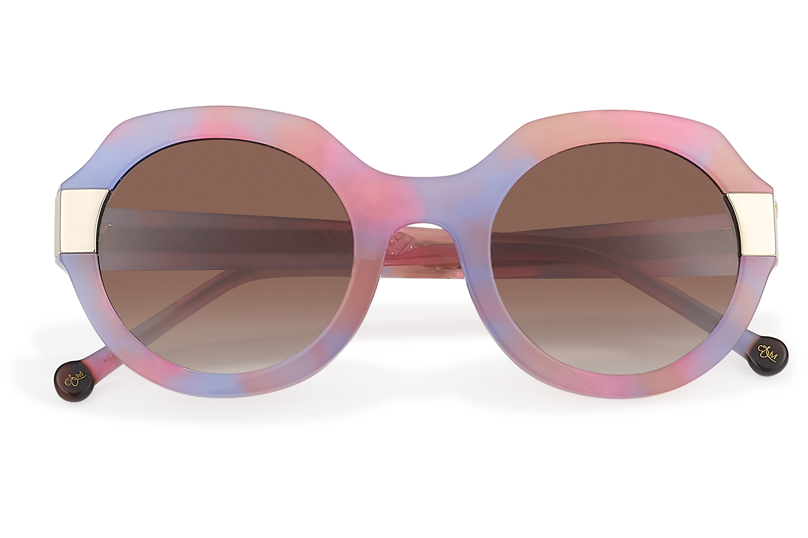 Clémence & Margaux Parfum d'Eté lunettes soleil écaille femme