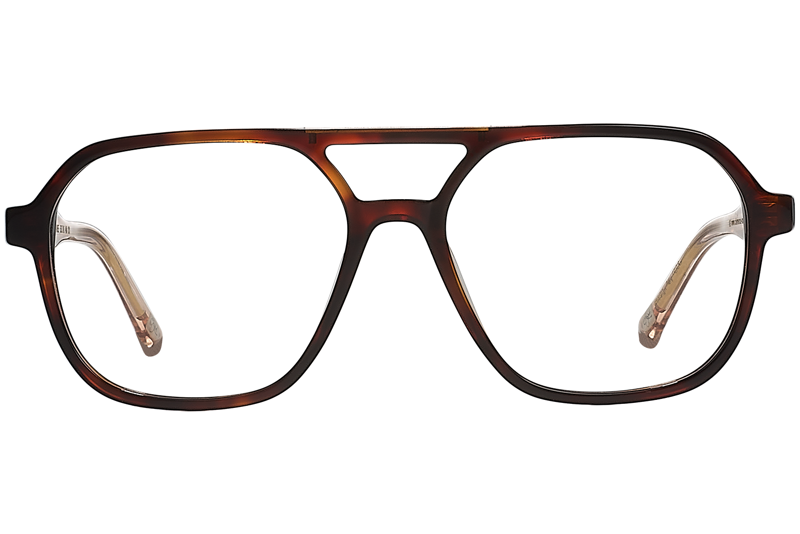 Clémence & Margaux La Vibe lunettes de vue noir écaille double pont