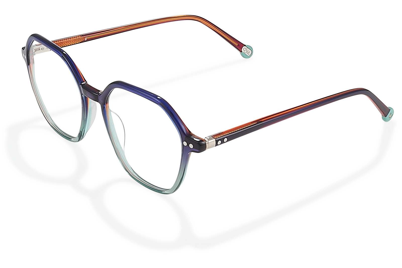 Clémence & Margaux La Danseuse lunettes de vue Brun hexagonale