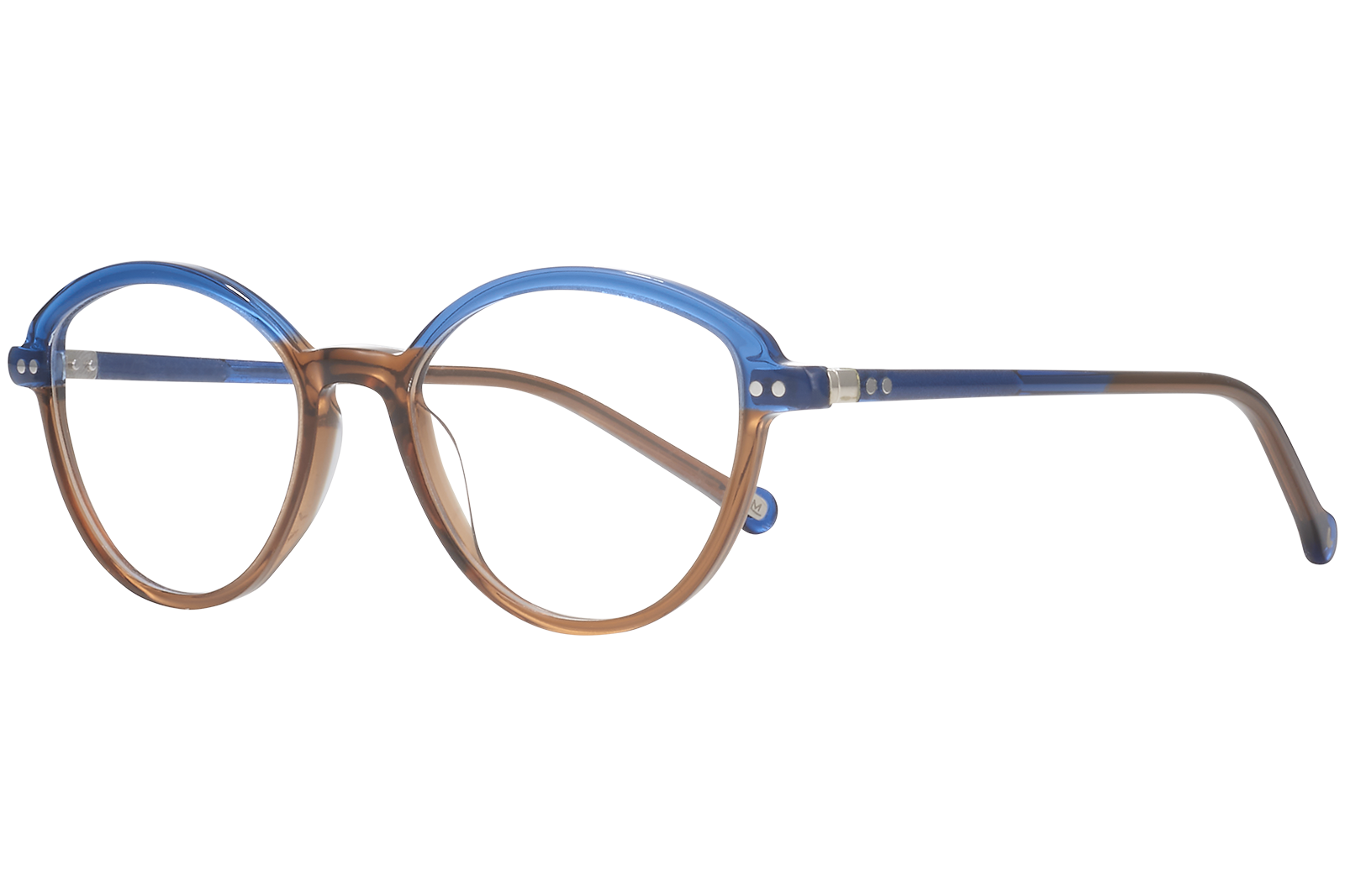 Clémence & Margaux La Tendre lunettes de vue Brun & Bleu ovale