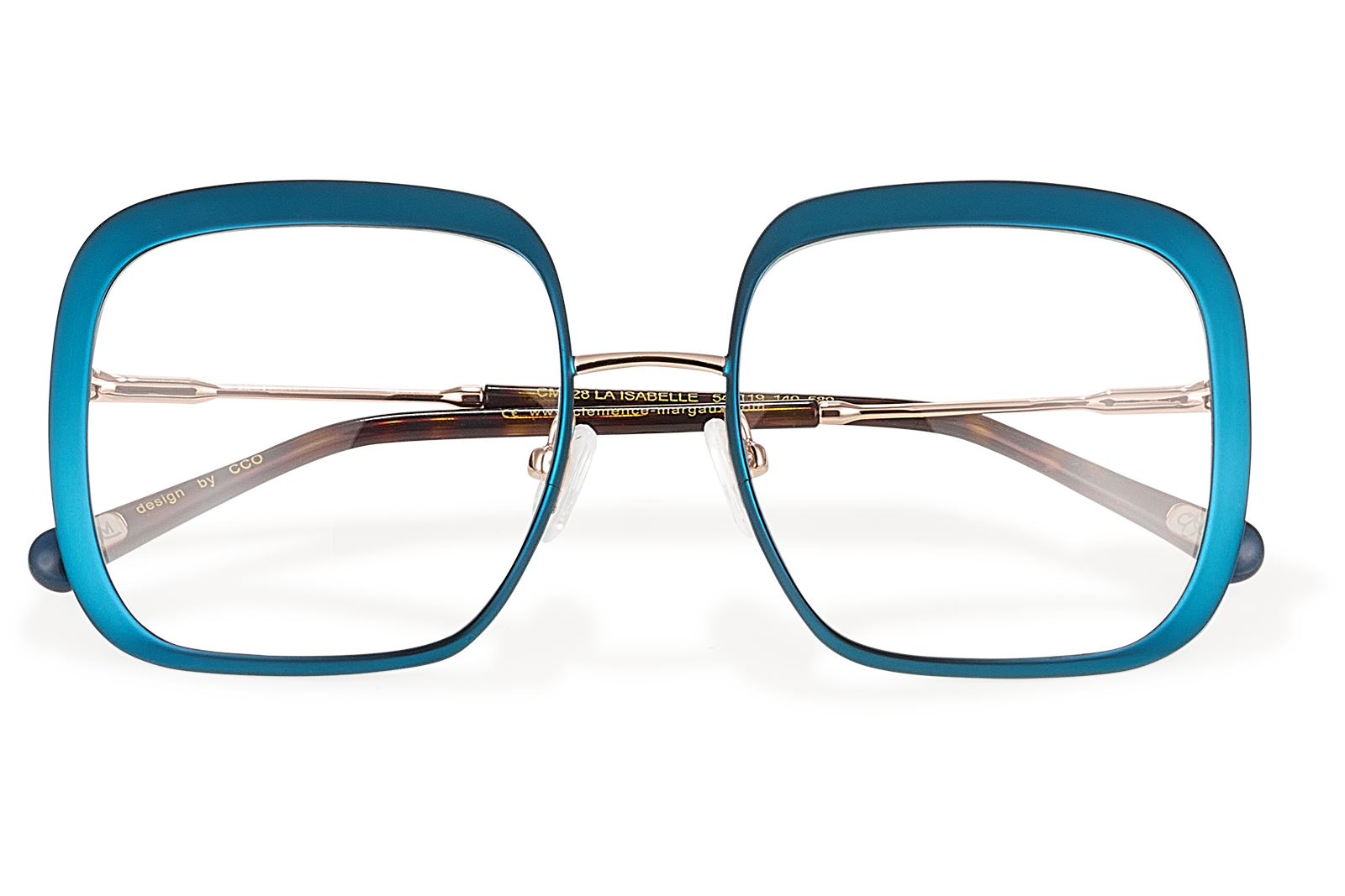 Clémence & Margaux Adèle lunettes de vue Rose femme carrée