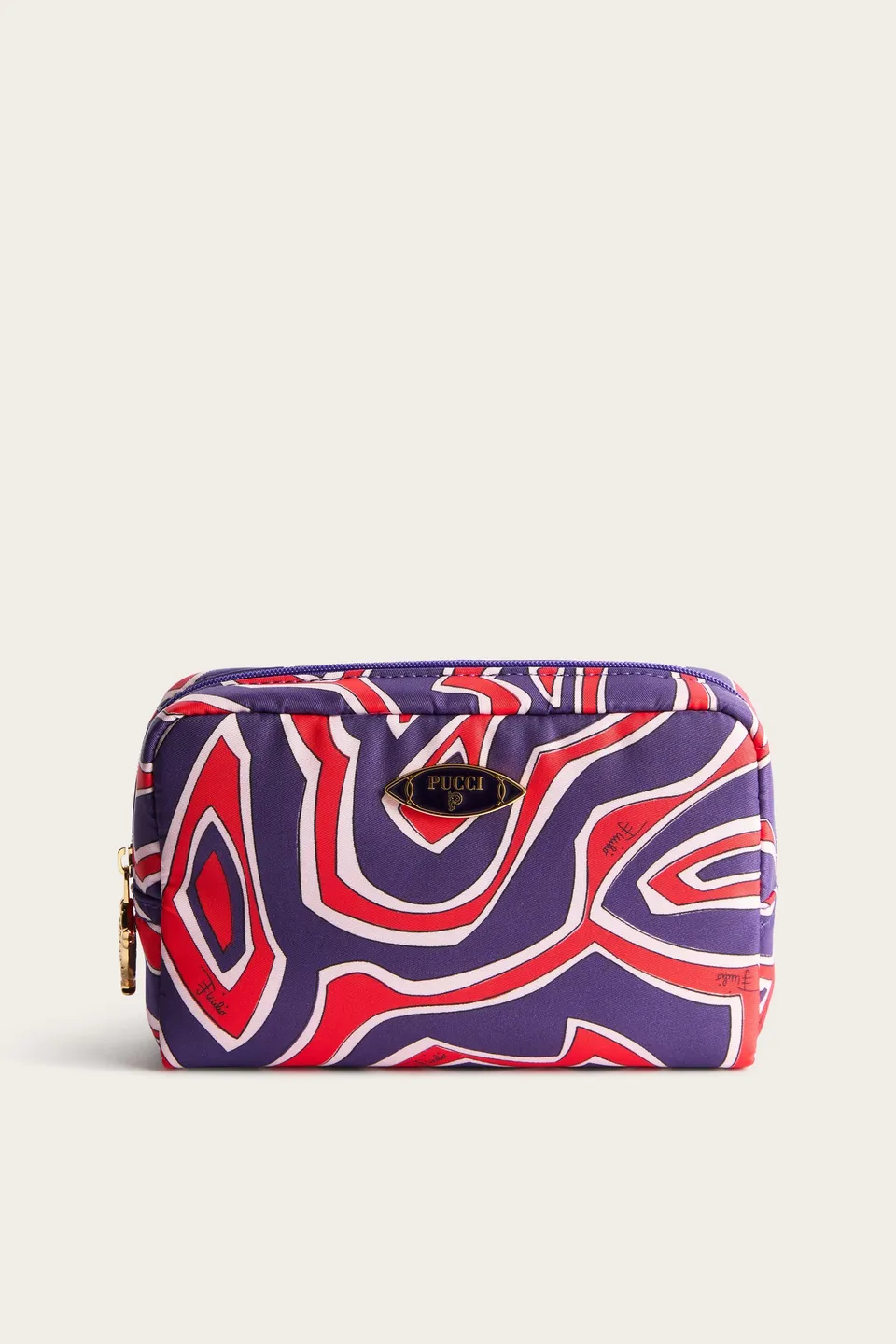 Emilio Pucci Beauty Case Labirinto nylon multicolore OS