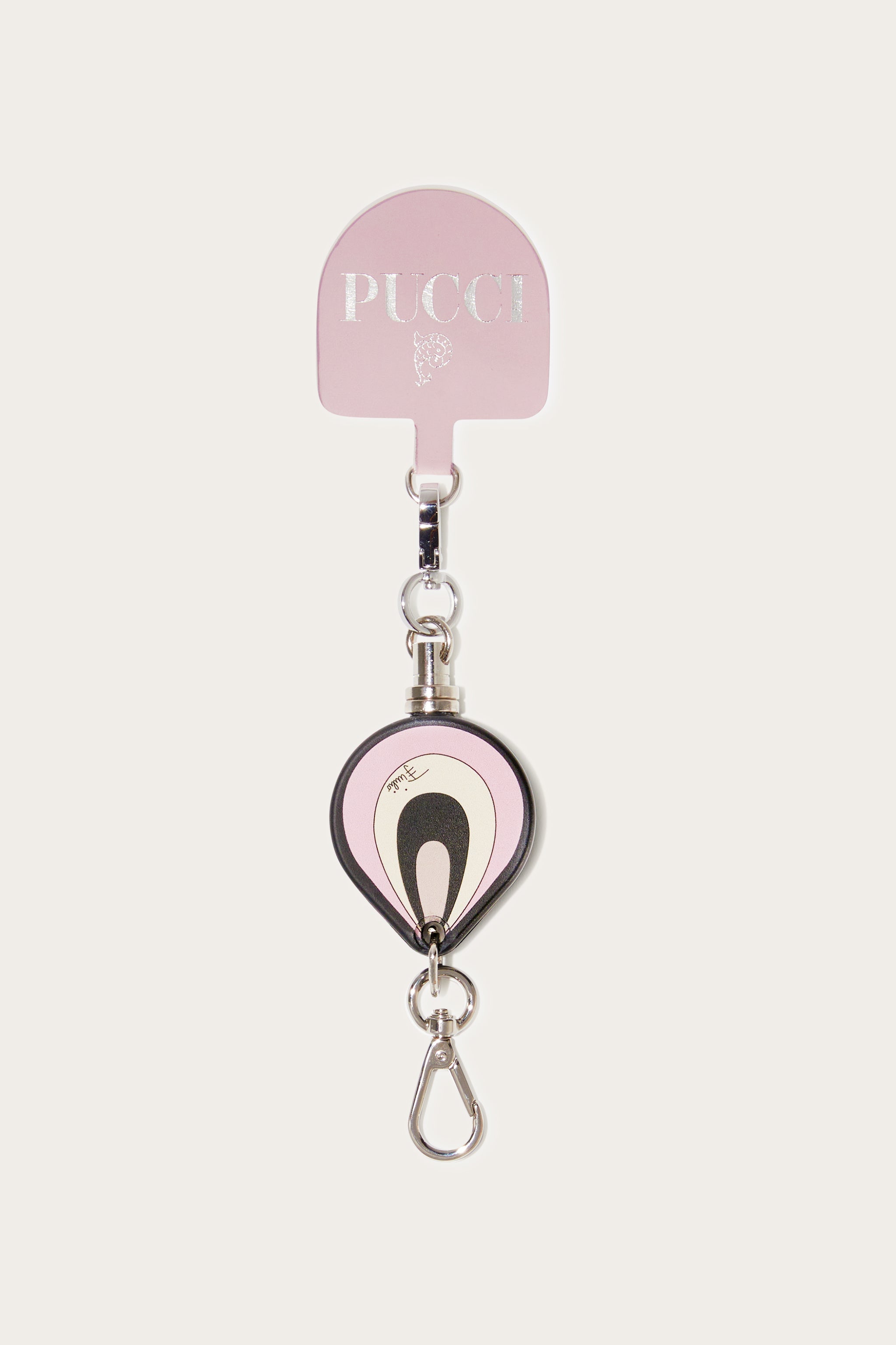 Emilio Pucci Phone Strap dragonne nude marbre yoyo