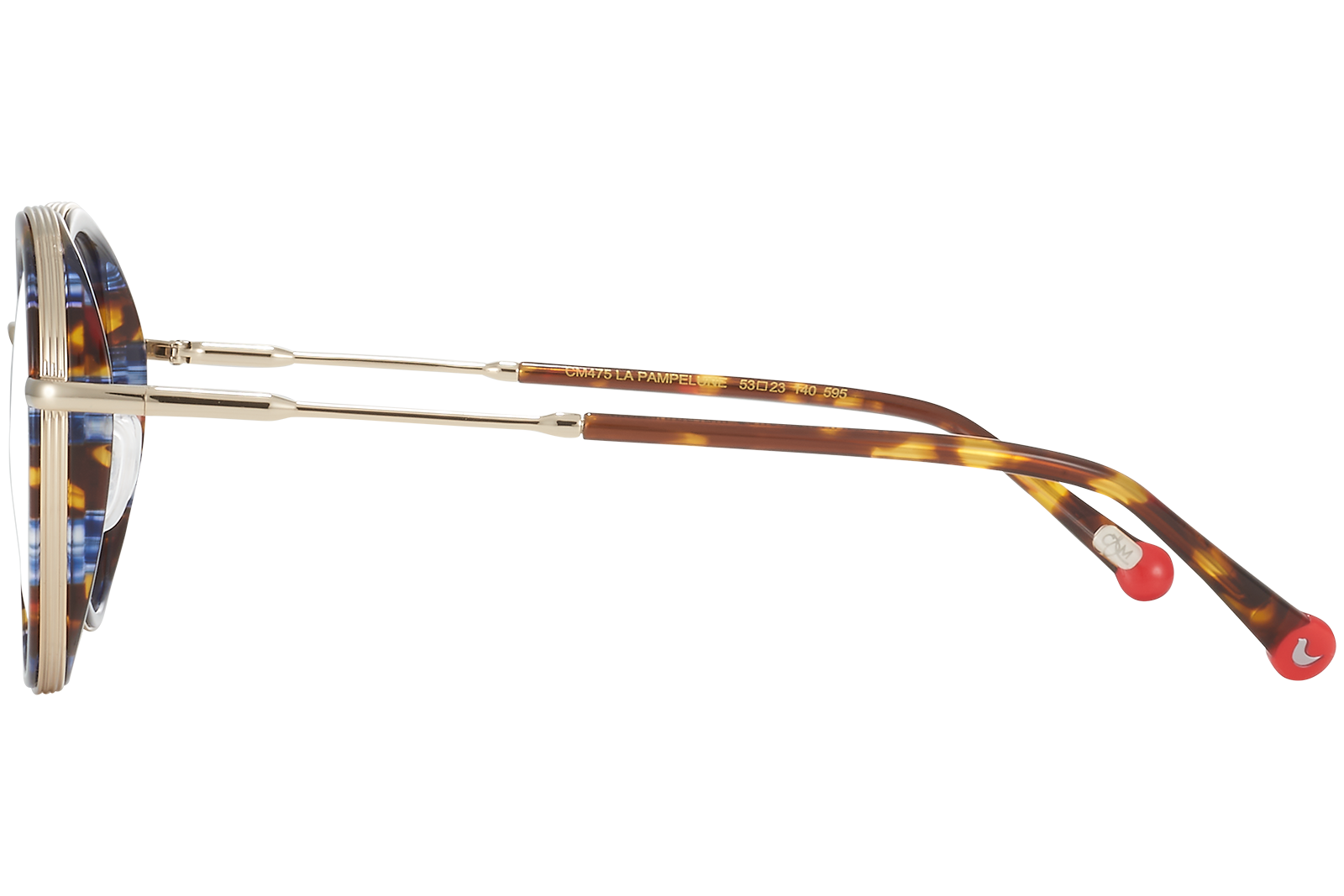 Clémence & Margaux La Pampelune lunettes de vue Brun ronde