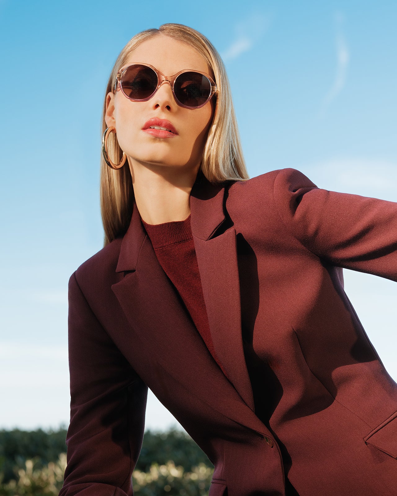 Clémence & Margaux La Fleur d'Oranger lunettes de soleil noir
