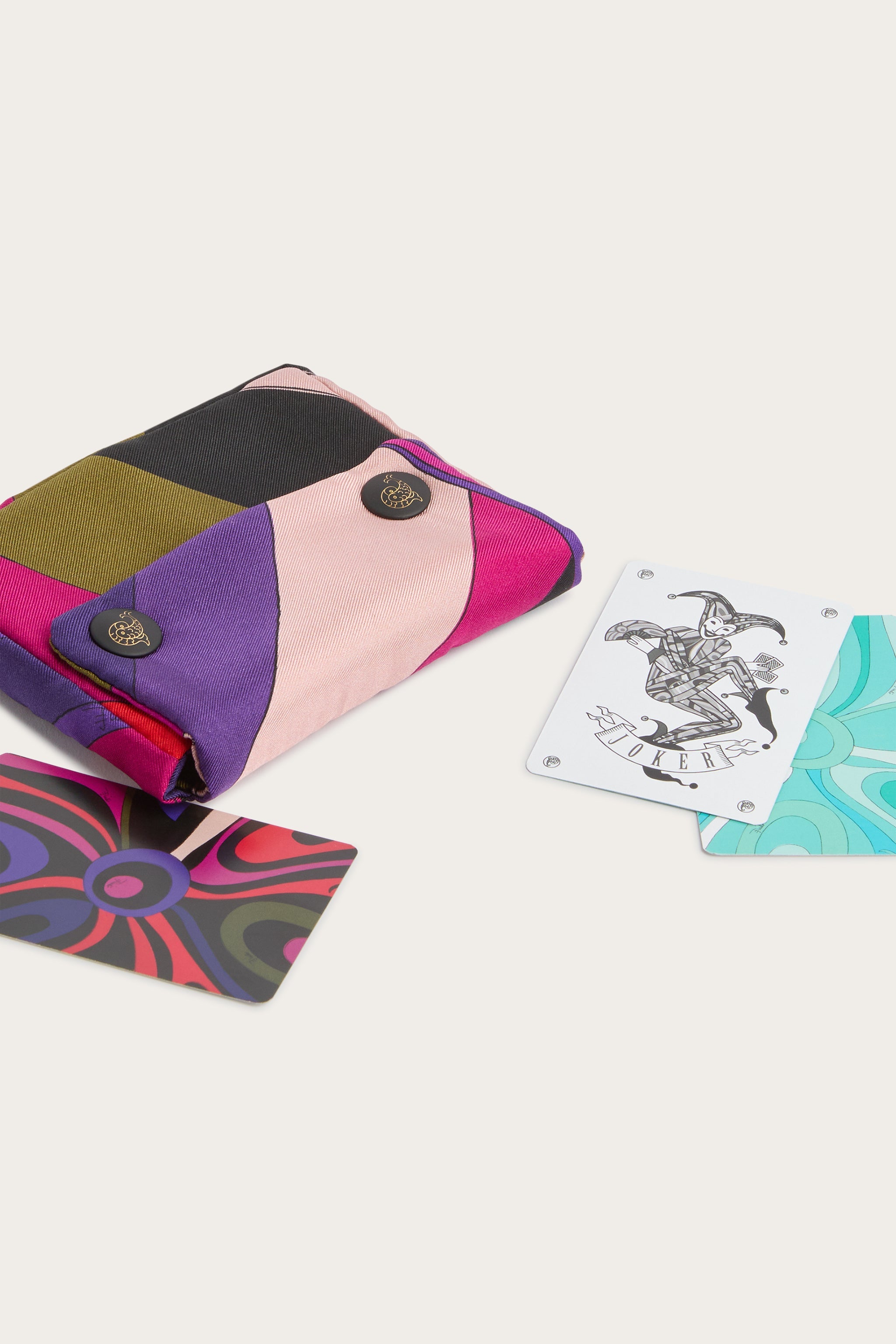 Emilio Pucci Marmo jeu de cartes multicolor