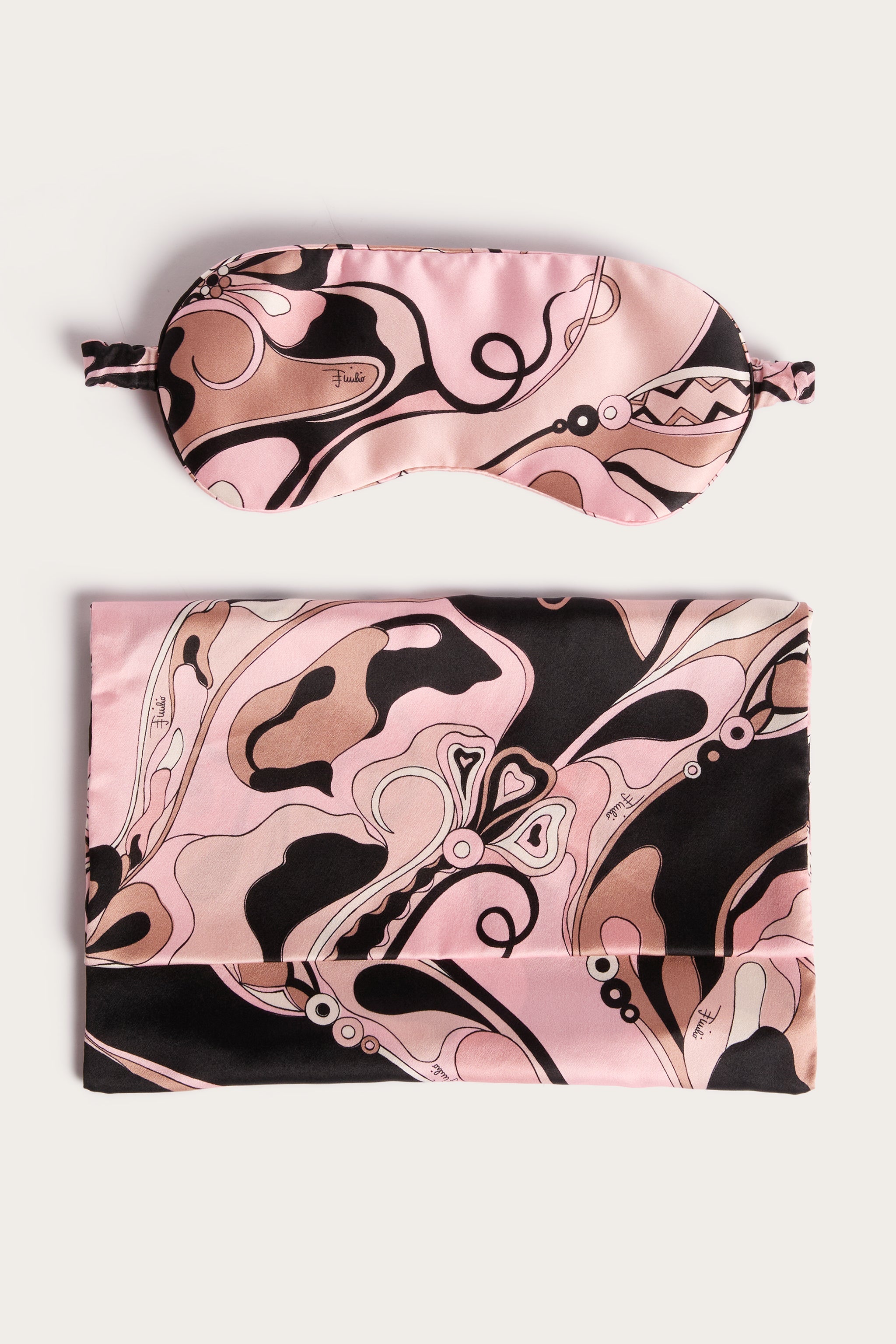Emilio Pucci Set Orchidee ensemble nuit nude OS