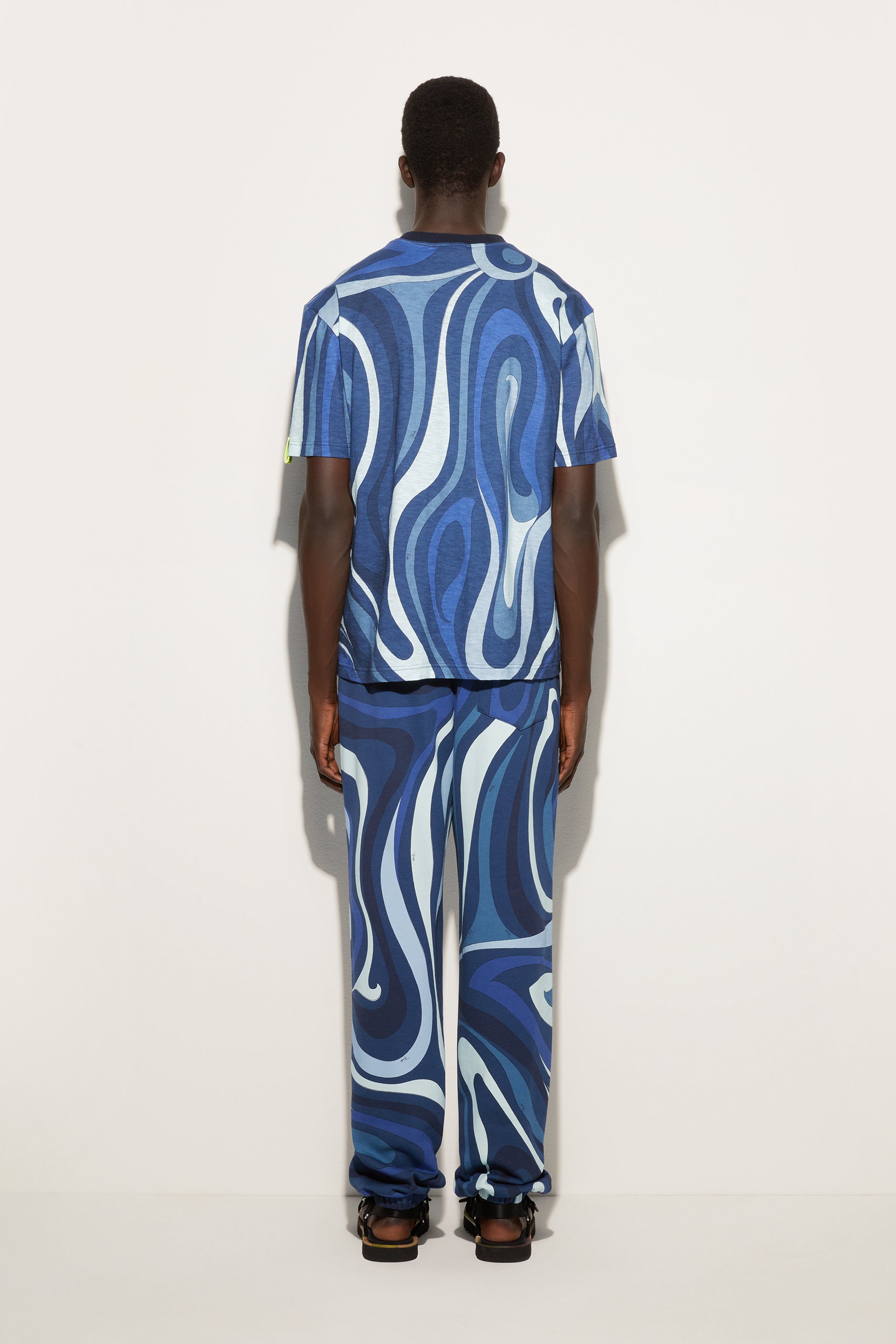 Emilio Pucci Joggers Pile pantalon indigo homme