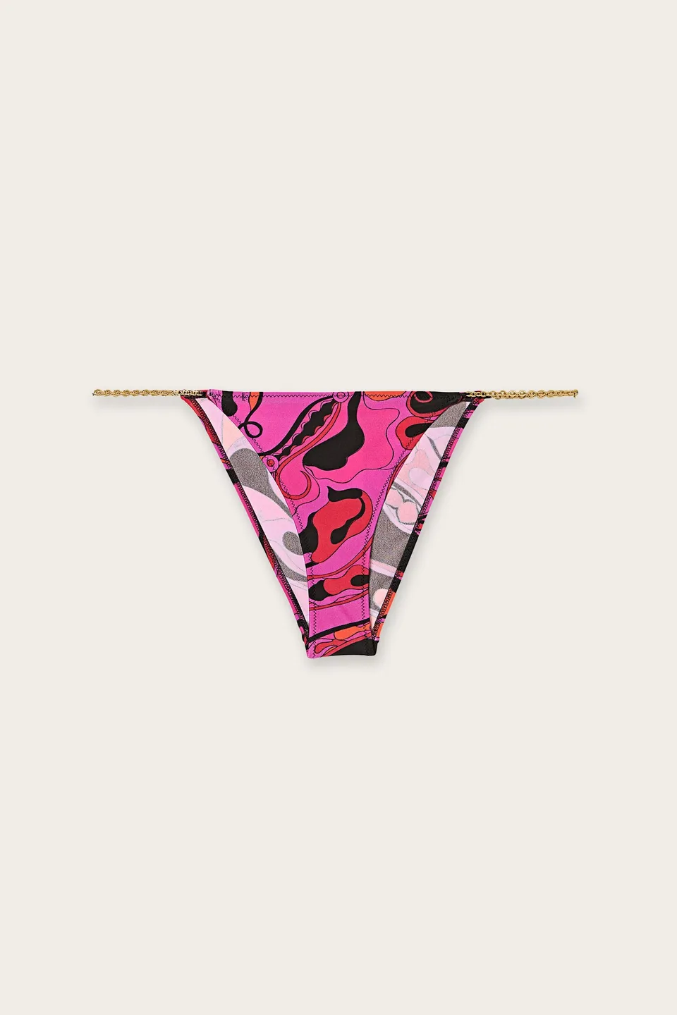 Emilio Pucci Bikini 6HMX746H835P24 slip fuchsia lycra