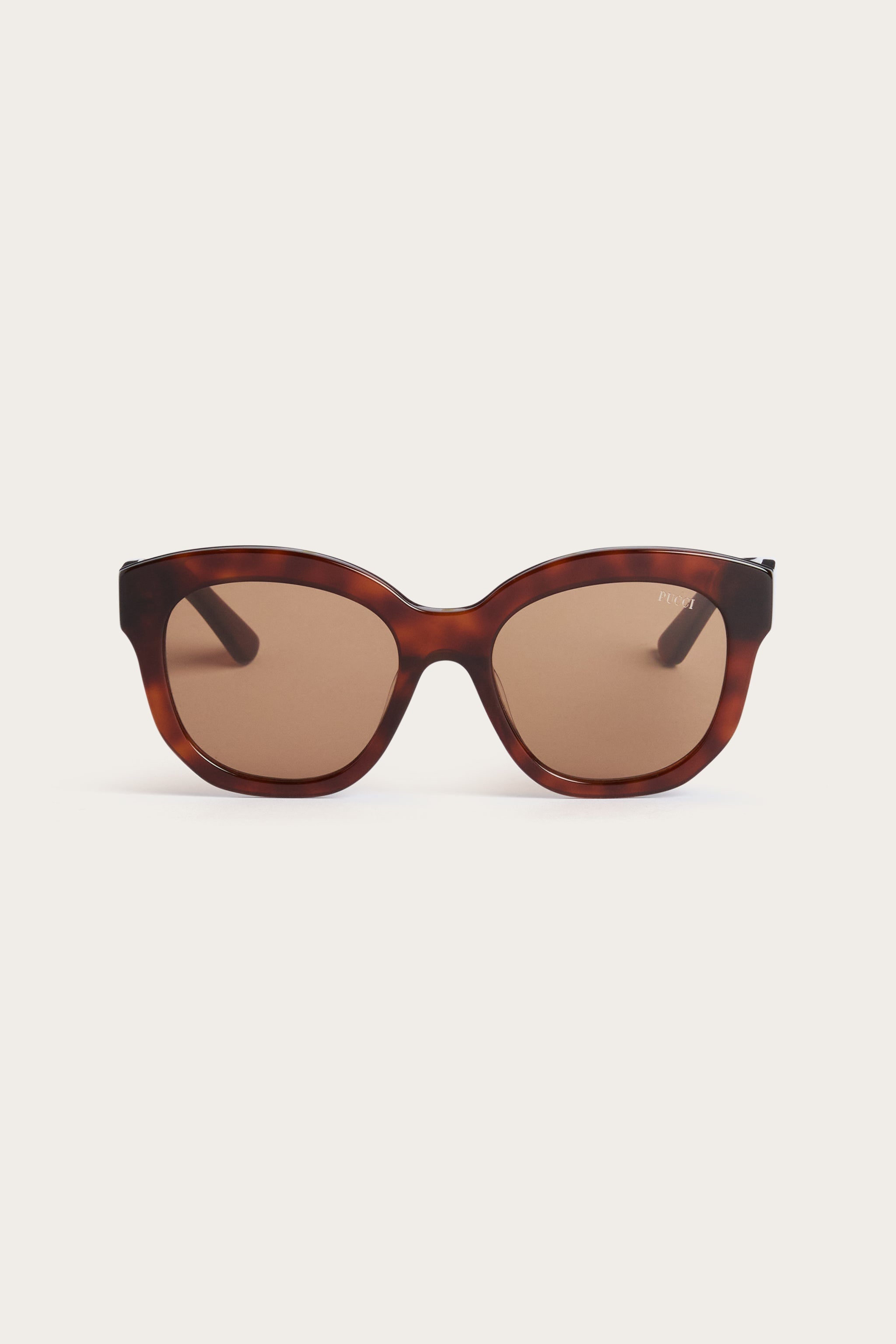 Emilio Pucci EP0254 lunettes de soleil blonde havana acétate
