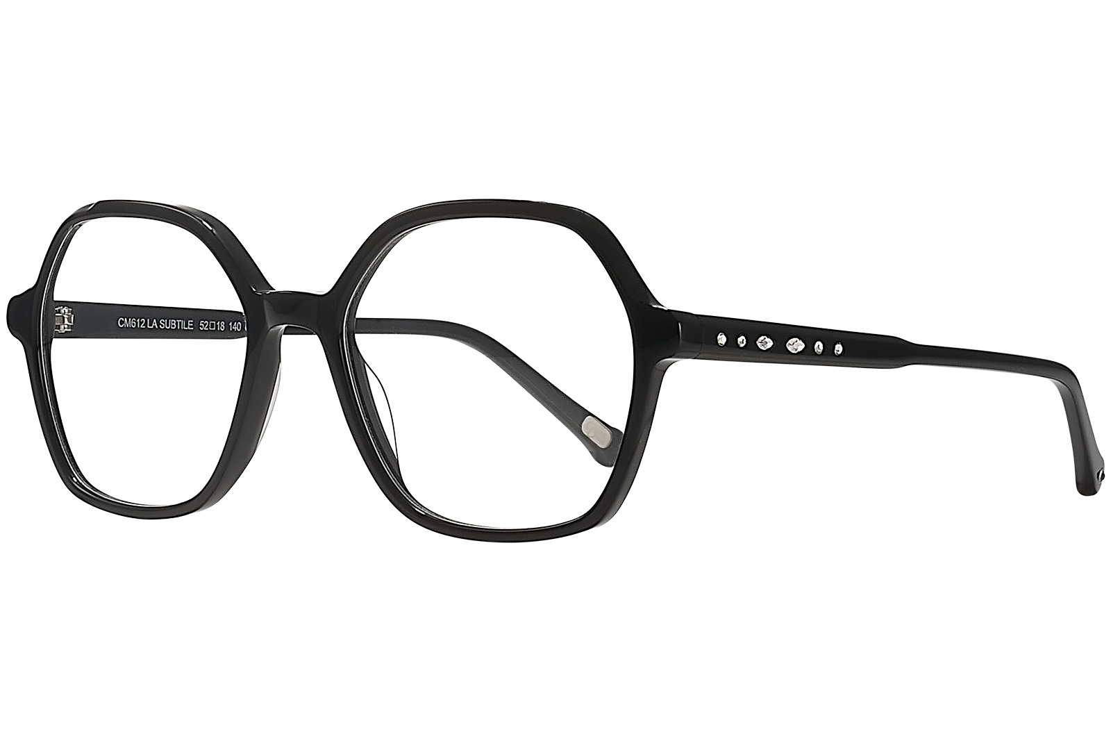 Clémence & Margaux La Subtile lunettes de vue strass carré