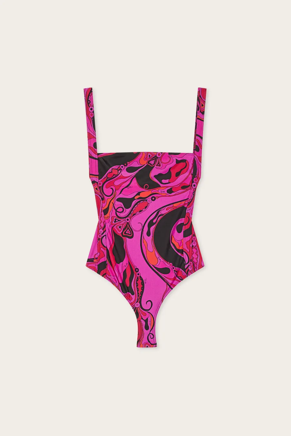Emilio Pucci Maillot 1 pièce lycra fuchsia Orchidee