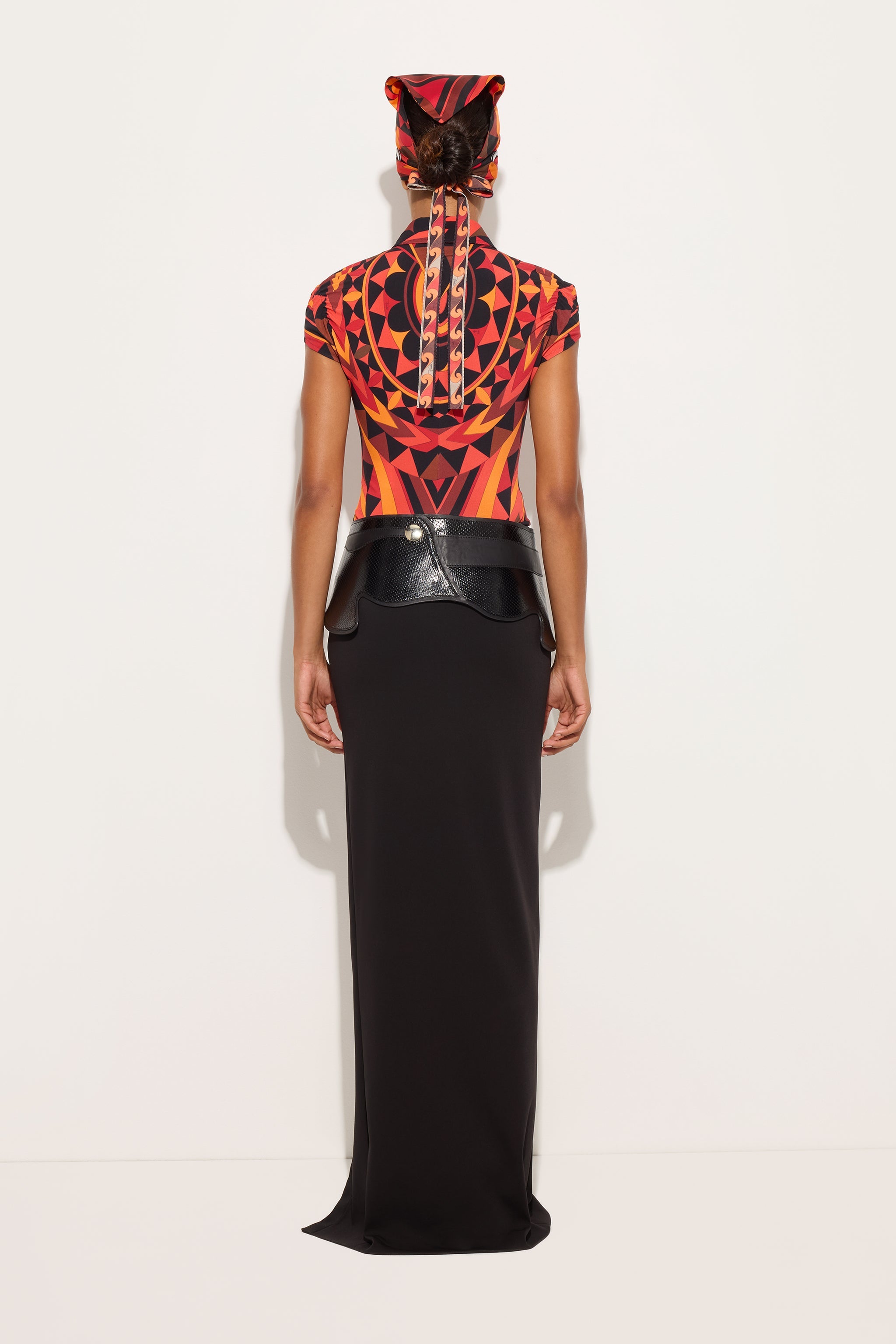 Emilio Pucci Blusa Manuba chemisier orange viscose