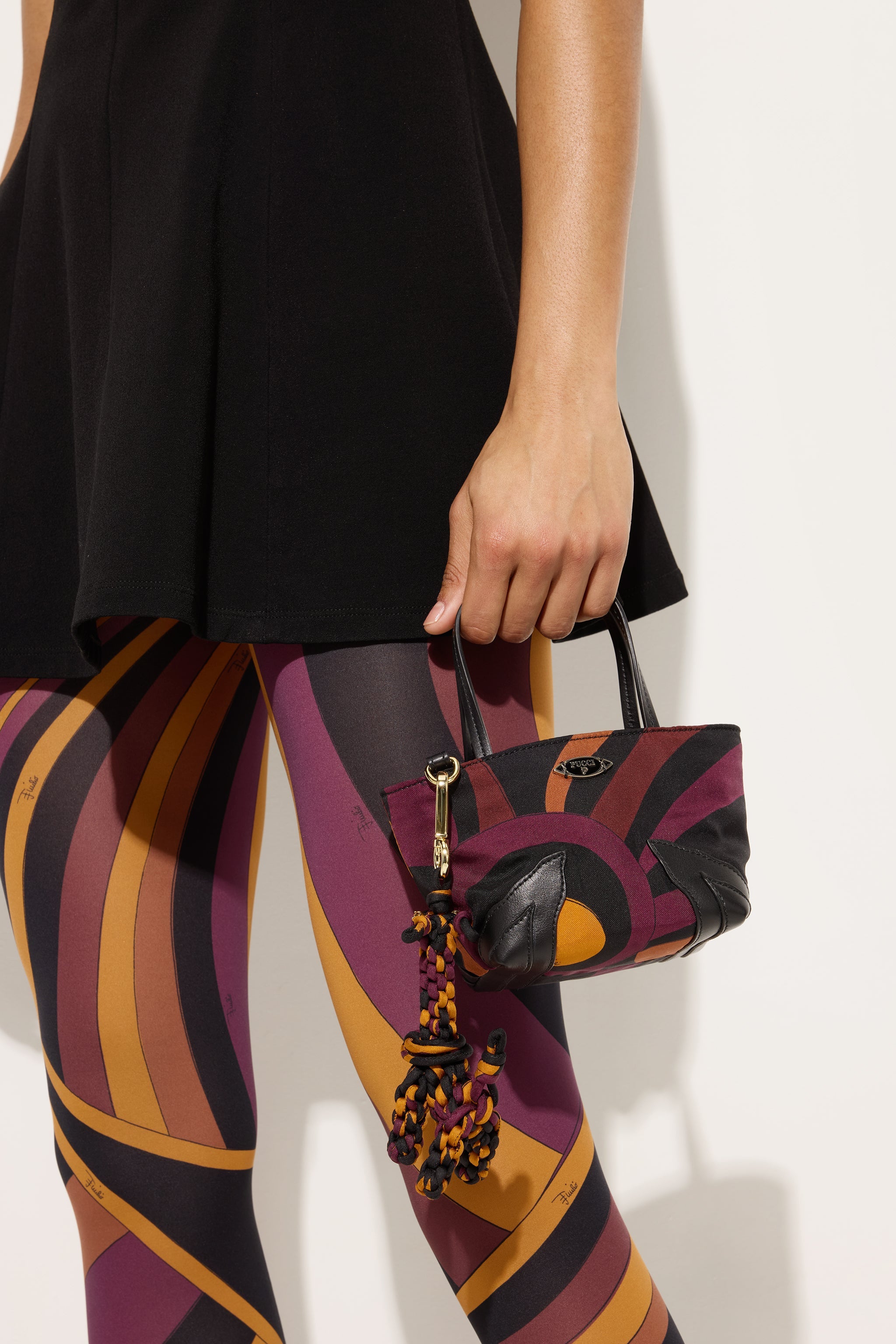 Emilio Pucci Bags Tote Palio Soie Marmo Bordeaux