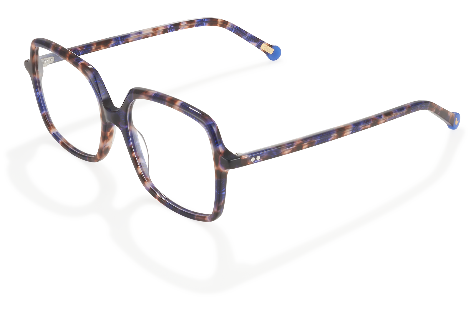 Clémence & Margaux La Charismatique lunettes de vue dégradé brun cristal