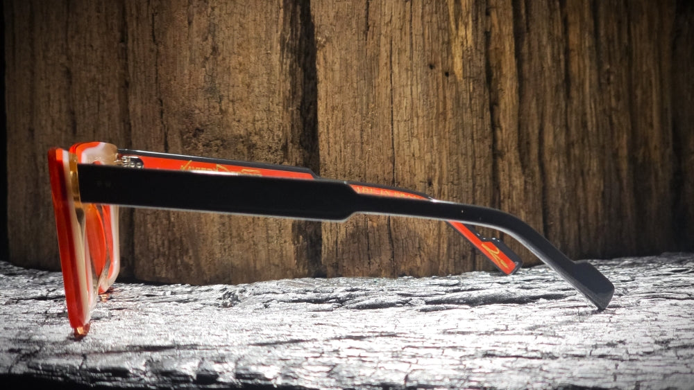Xavier Derome Belledonne C281 monture orange 142 mm