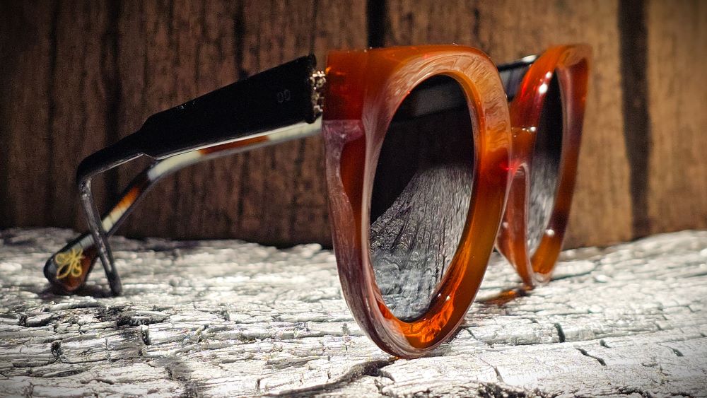 Xavier Derome Providence C213 lunettes de soleil ambre miel