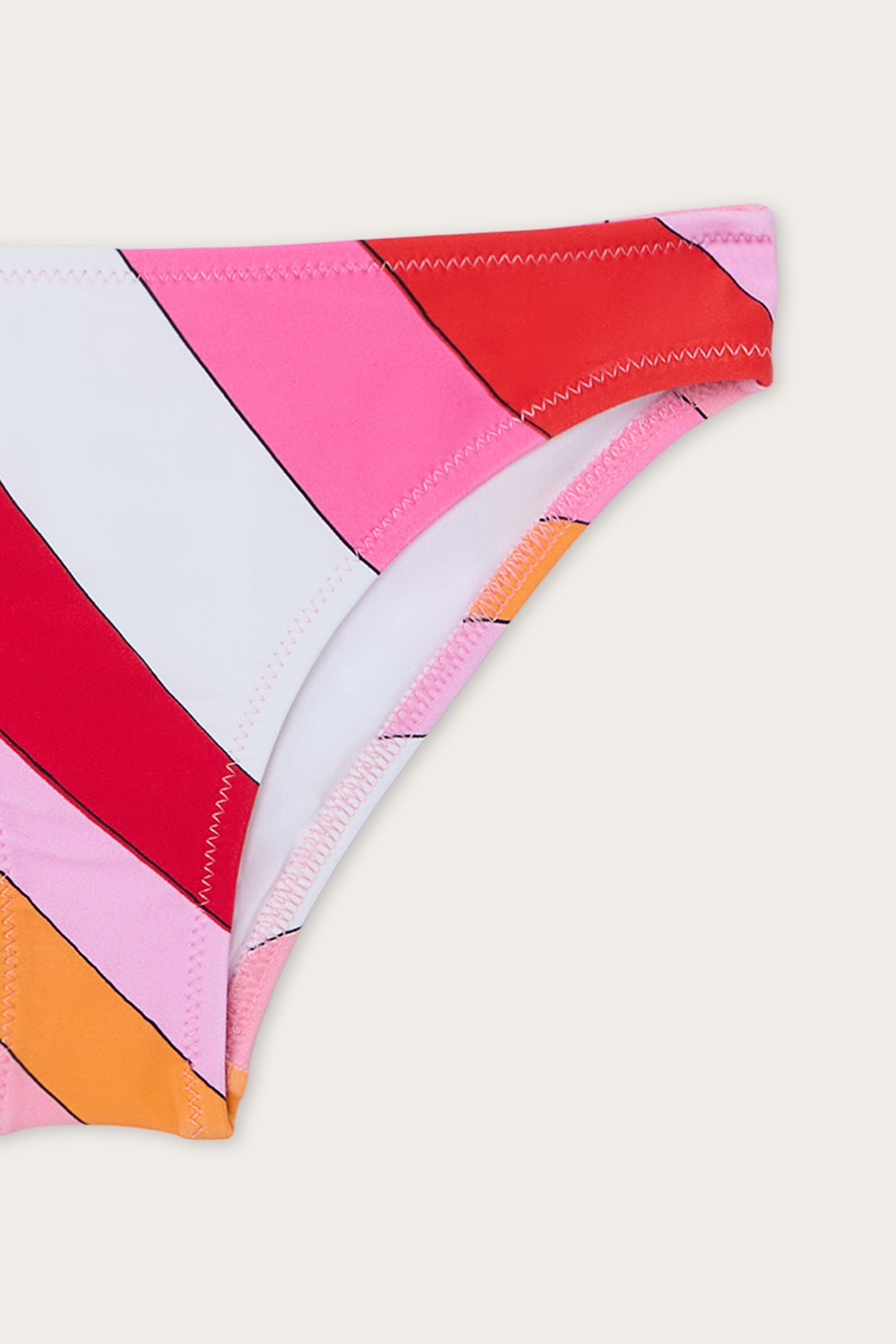 Emilio Pucci Bikini Slip Stampato bikini fille rose orange