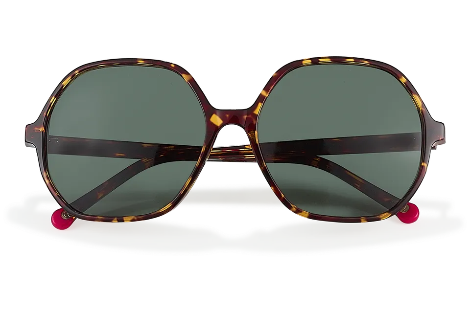 Clémence & Margaux La Story lunettes de soleil Ecaille Marbré polarisé