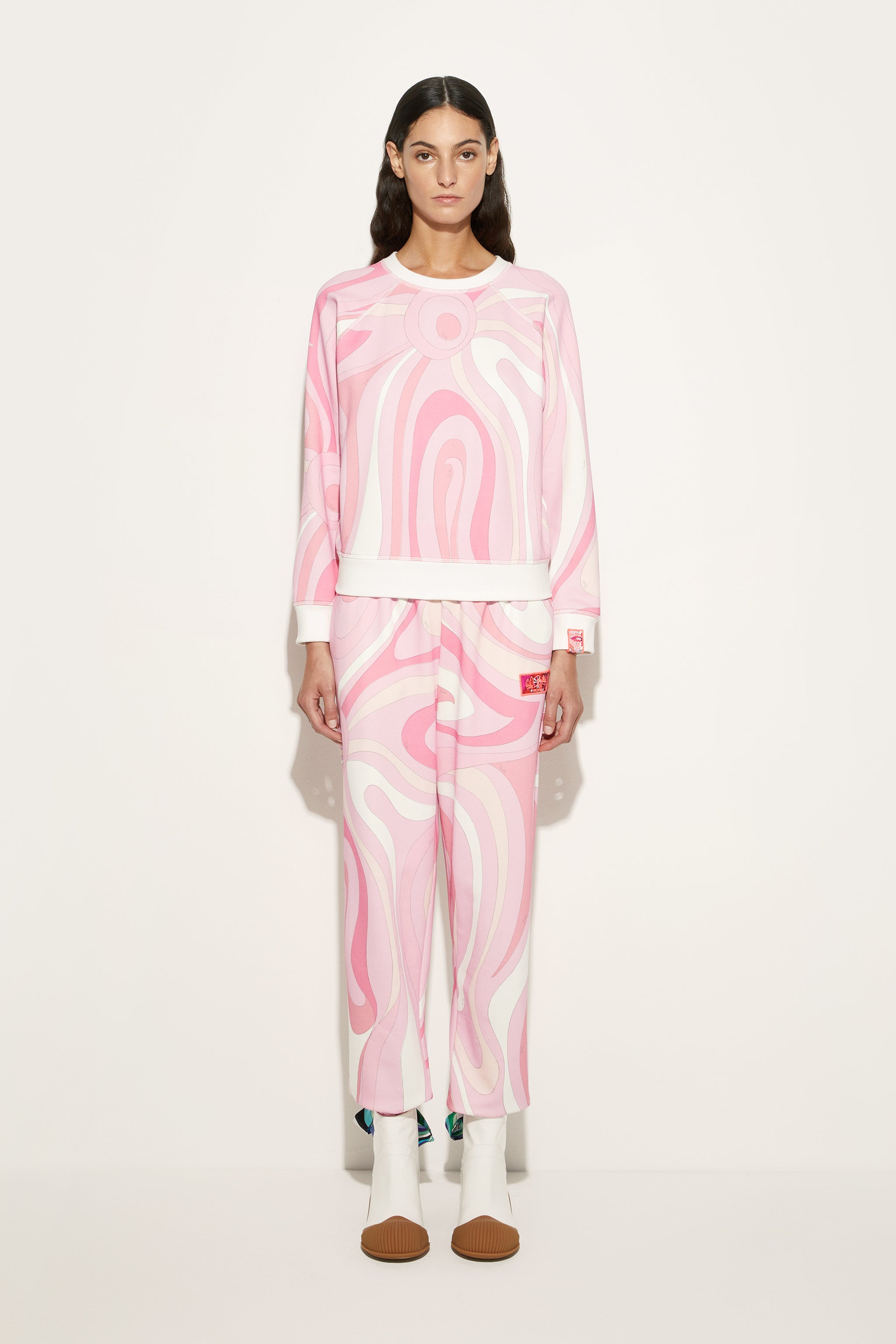 Emilio Pucci Pants joggers Marmo rose molleton