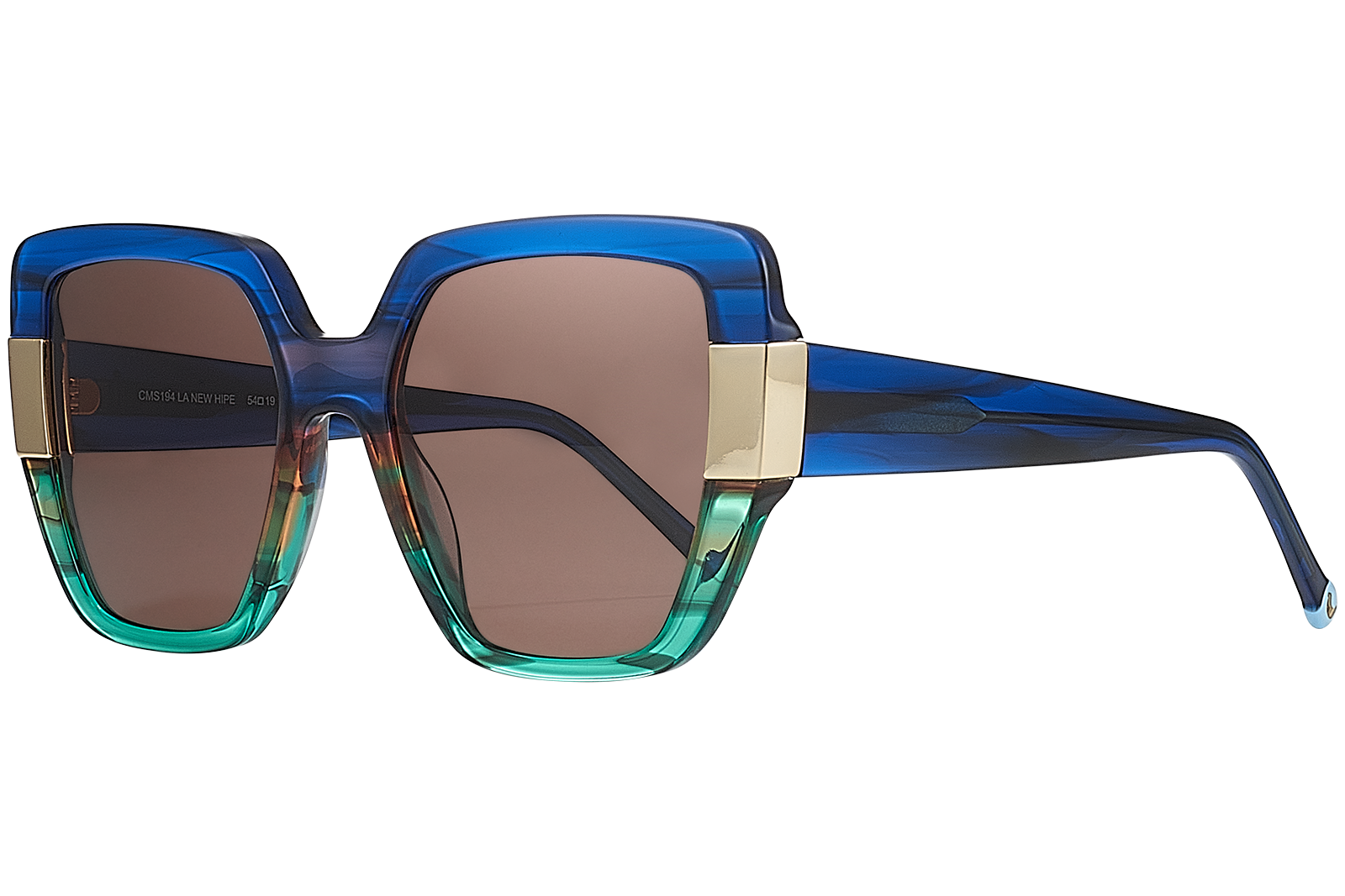 Clémence & Margaux New Hype lunettes de soleil Bleu polarisé