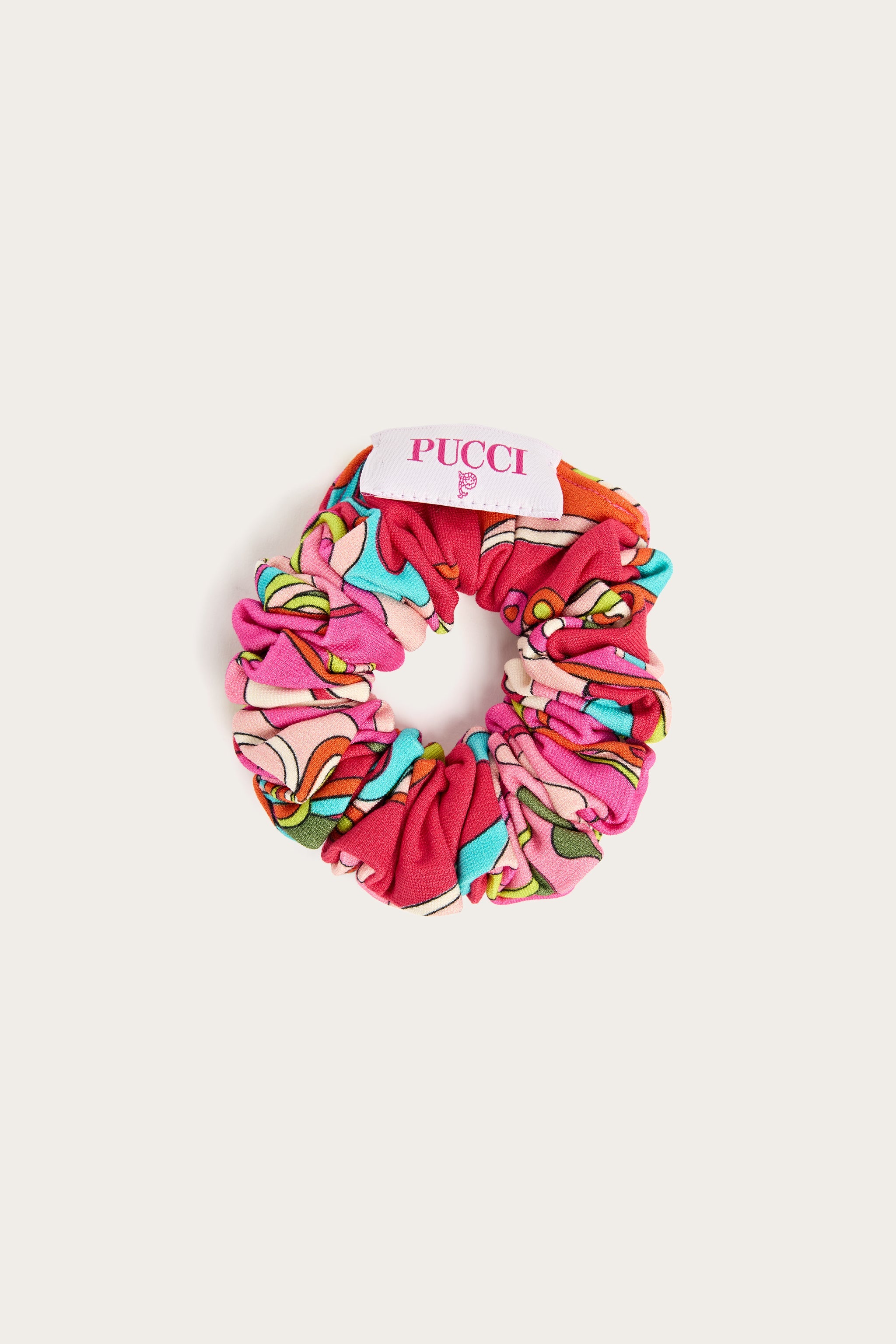 Emilio Pucci Orchidee Chouchou viscose fuchsia