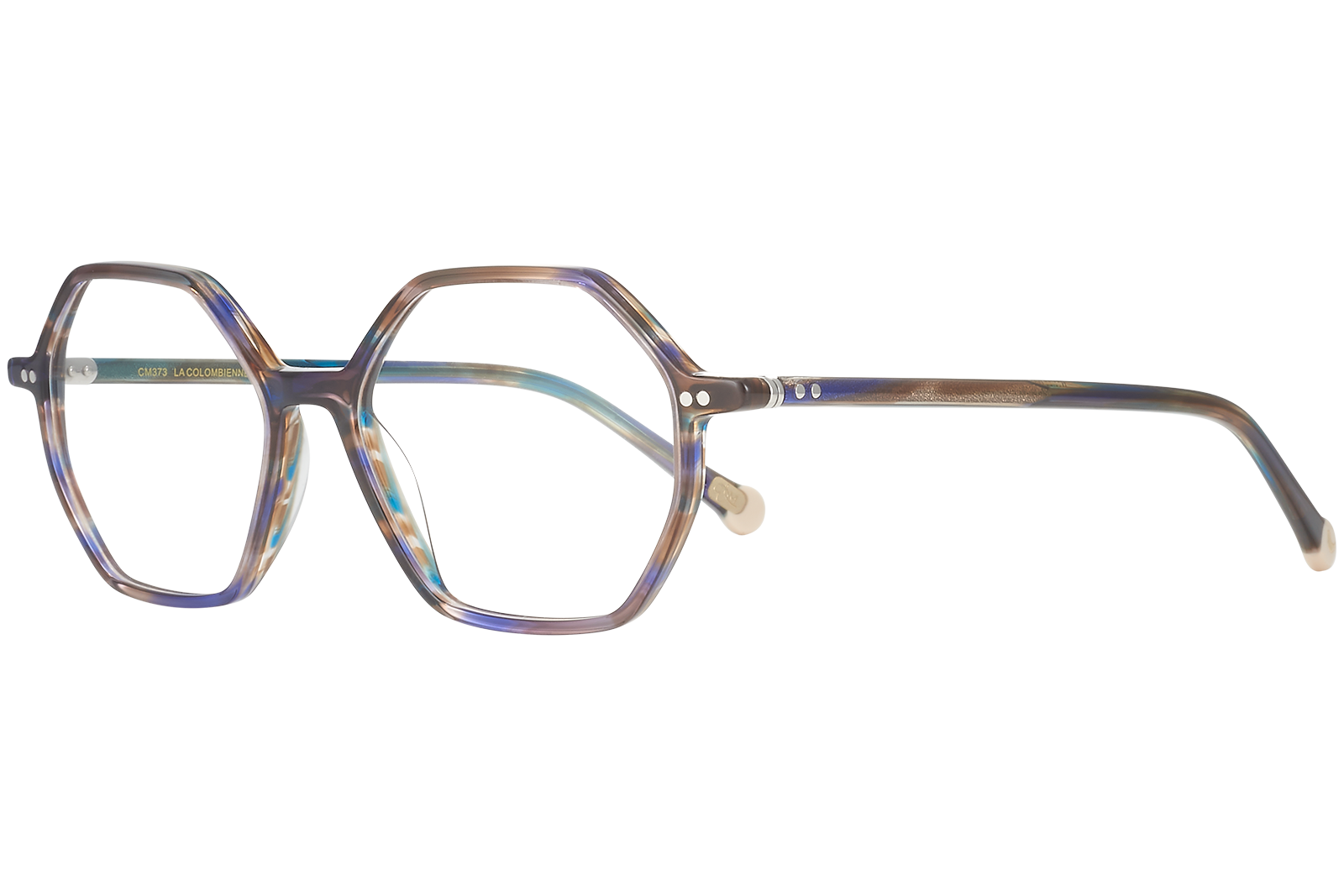 Clémence & Margaux Optiques La Colombienne lunettes de vue Noir & Rose