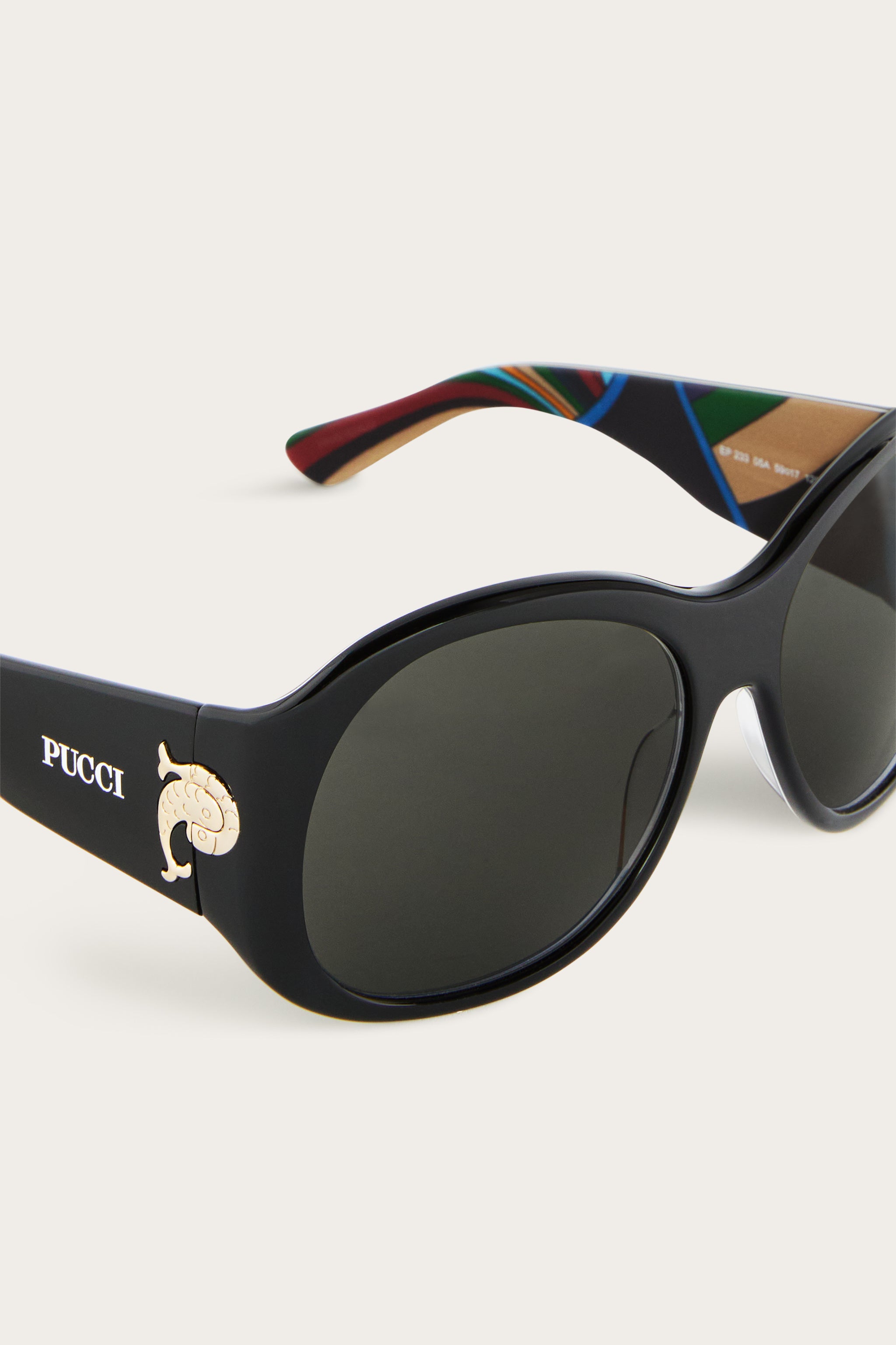 Emilio Pucci SUNGLASSES EP0233P005905A lunettes de soleil noir