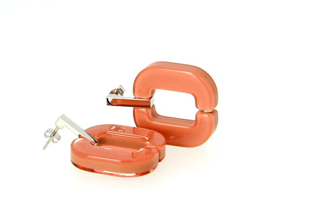 Xavier Derome BO 01 C270 boucles d’oreilles acétate