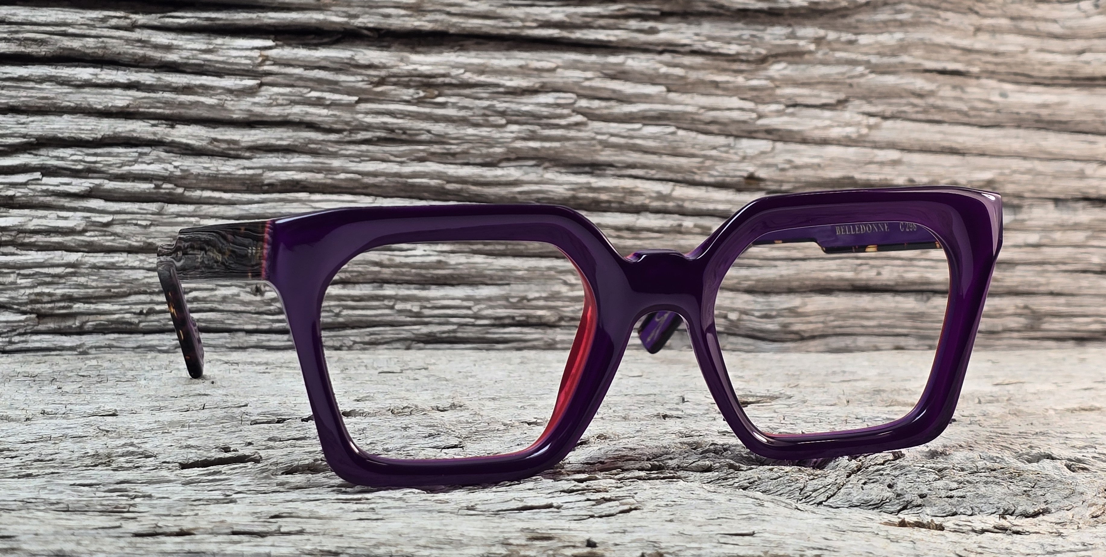Xavier Derome Belledonne C298 monture lunettes de vue prune