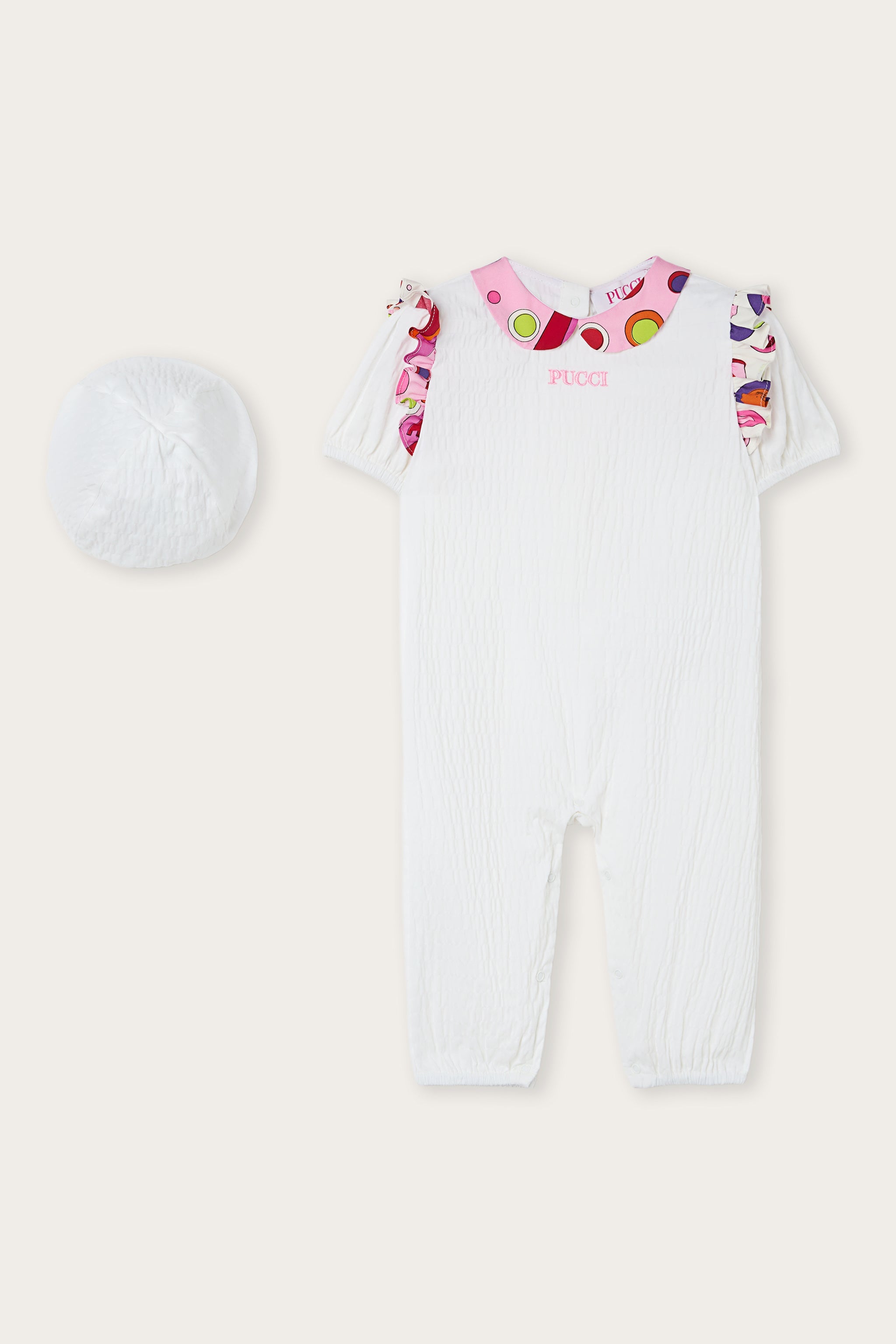 Emilio Pucci 2-14 YEARS Maternity Set ensemble bébé blanc