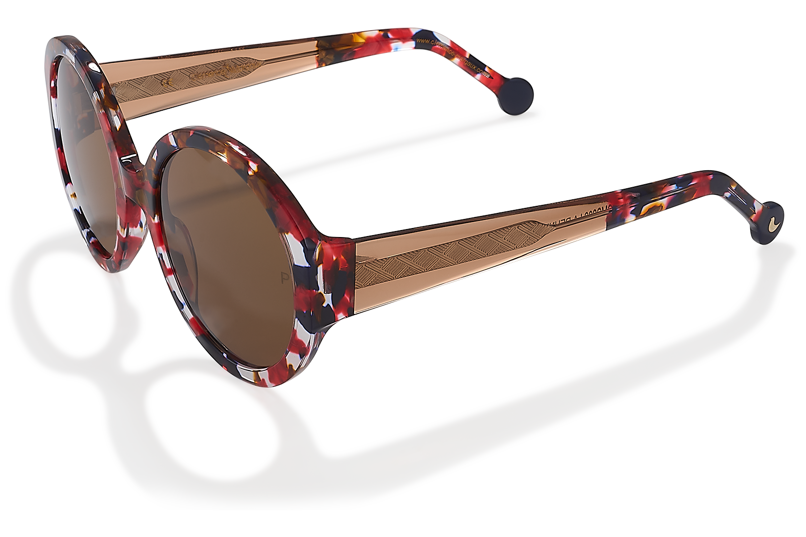 Clémence & Margaux La Réunionnaise lunettes soleil noir écaille polarisé