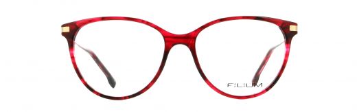 Filium FI 2017 lunettes de vue rouge forme arrondie