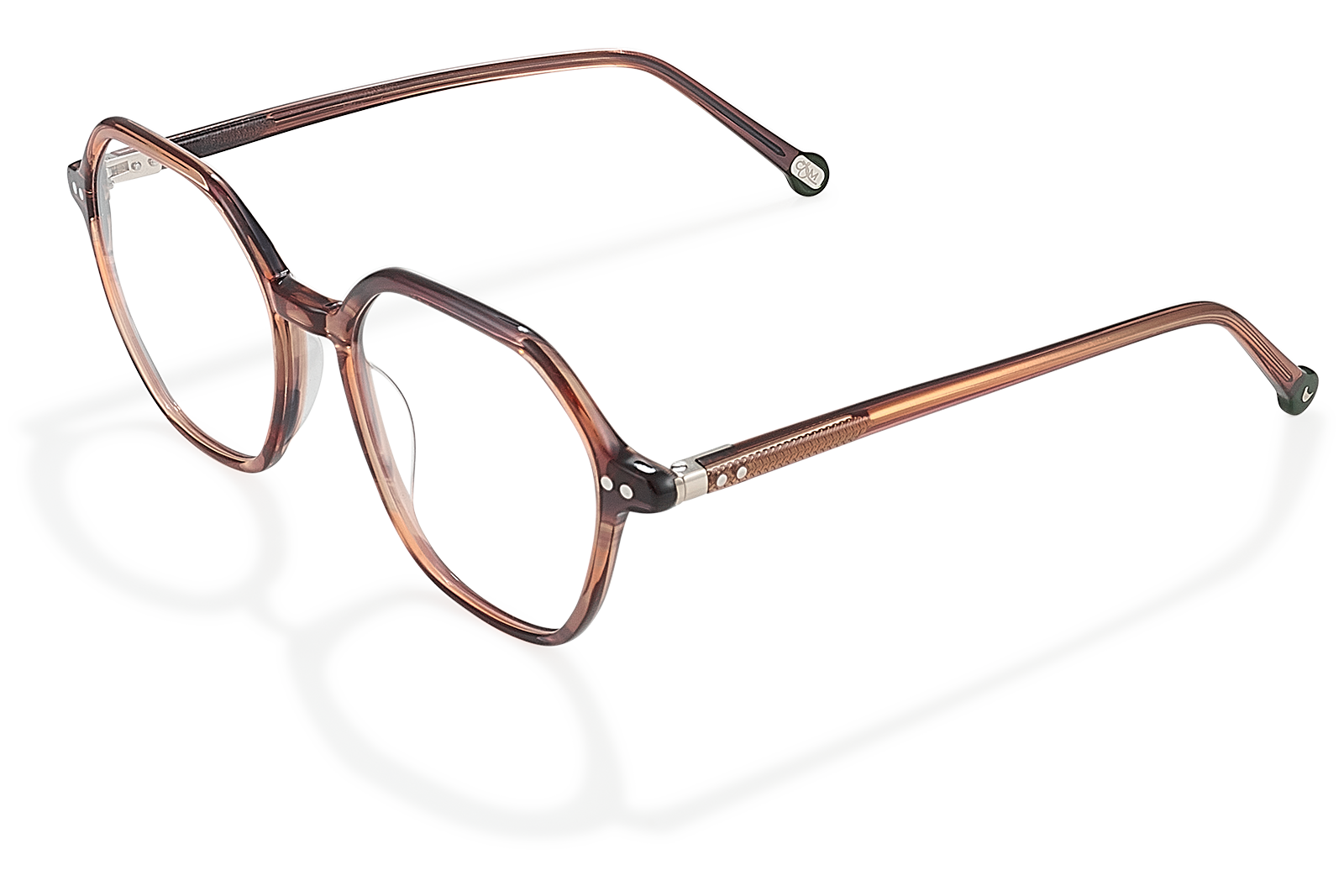 Clémence & Margaux La Danseuse lunettes de vue Brun hexagonale