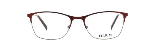 Filium FI 1816 lunettes de vue bordeaux papillon métal