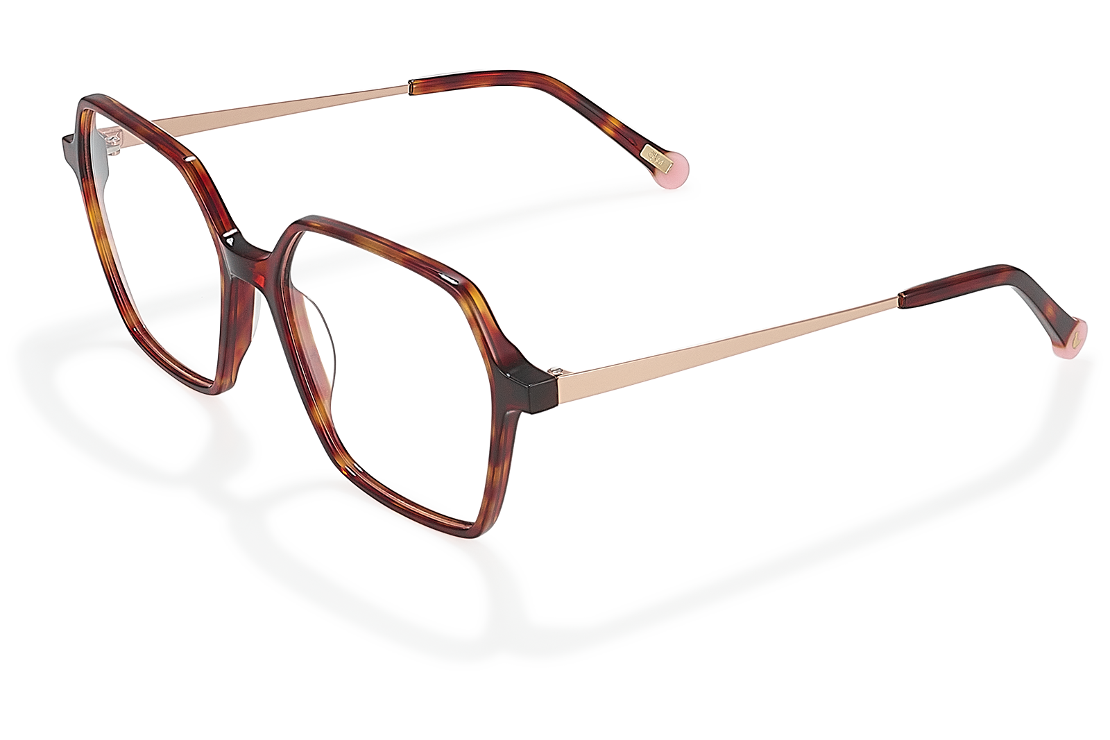 Clémence & Margaux La Bella Vista lunettes de vue Noir hexagonale