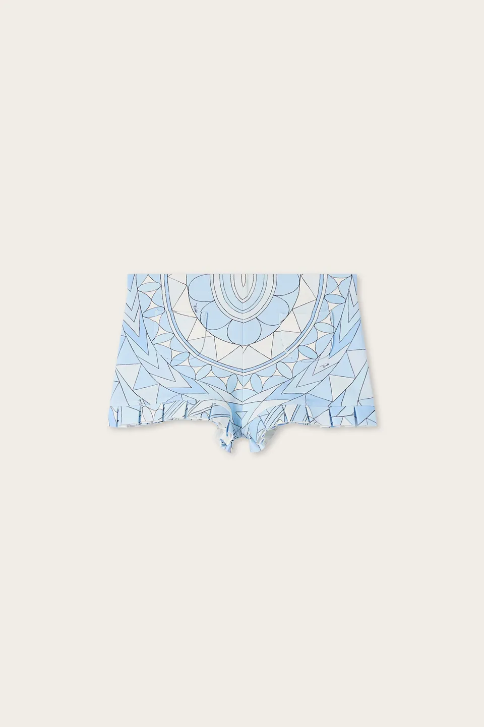 Emilio Pucci short Manuba bleu clair 38