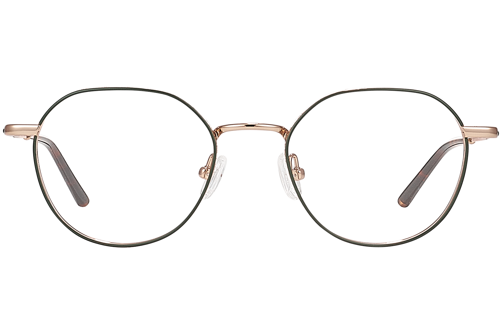 Clémence & Margaux La Coco lunettes de vue Doré hexagonale
