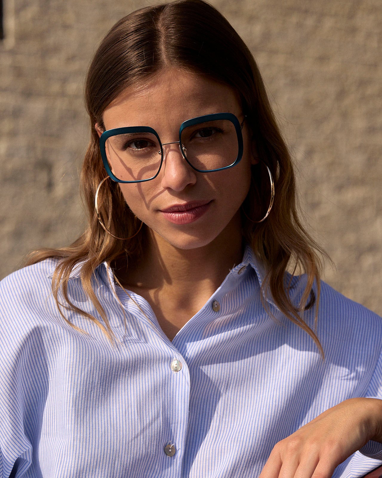 Clémence & Margaux Adèle lunettes de vue Rose femme carrée