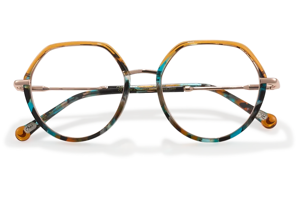 Clémence & Margaux La Magistrale lunettes de vue noir marbré